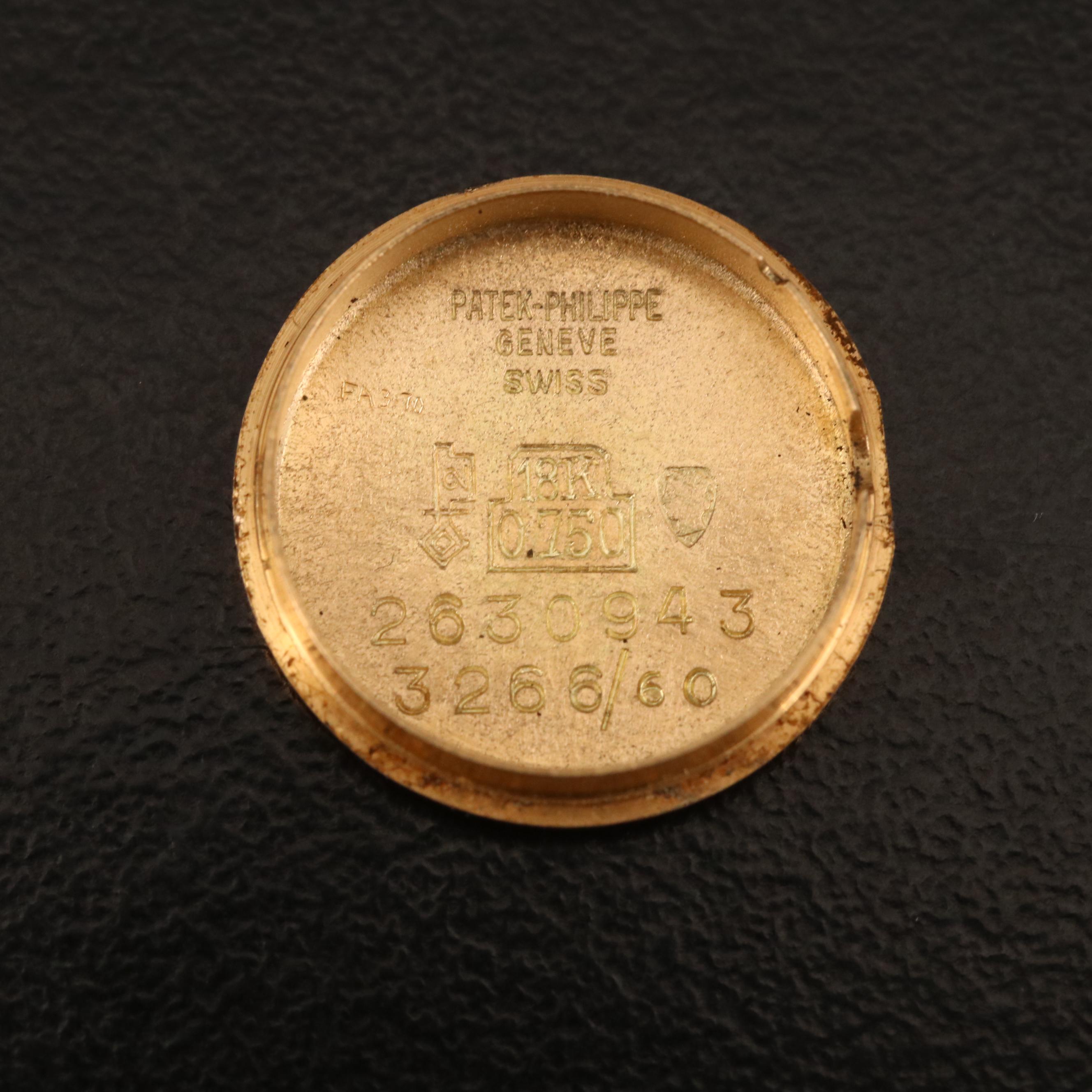 Patek Philippe for Tiffany & Co. 18K Stem Wind Watch