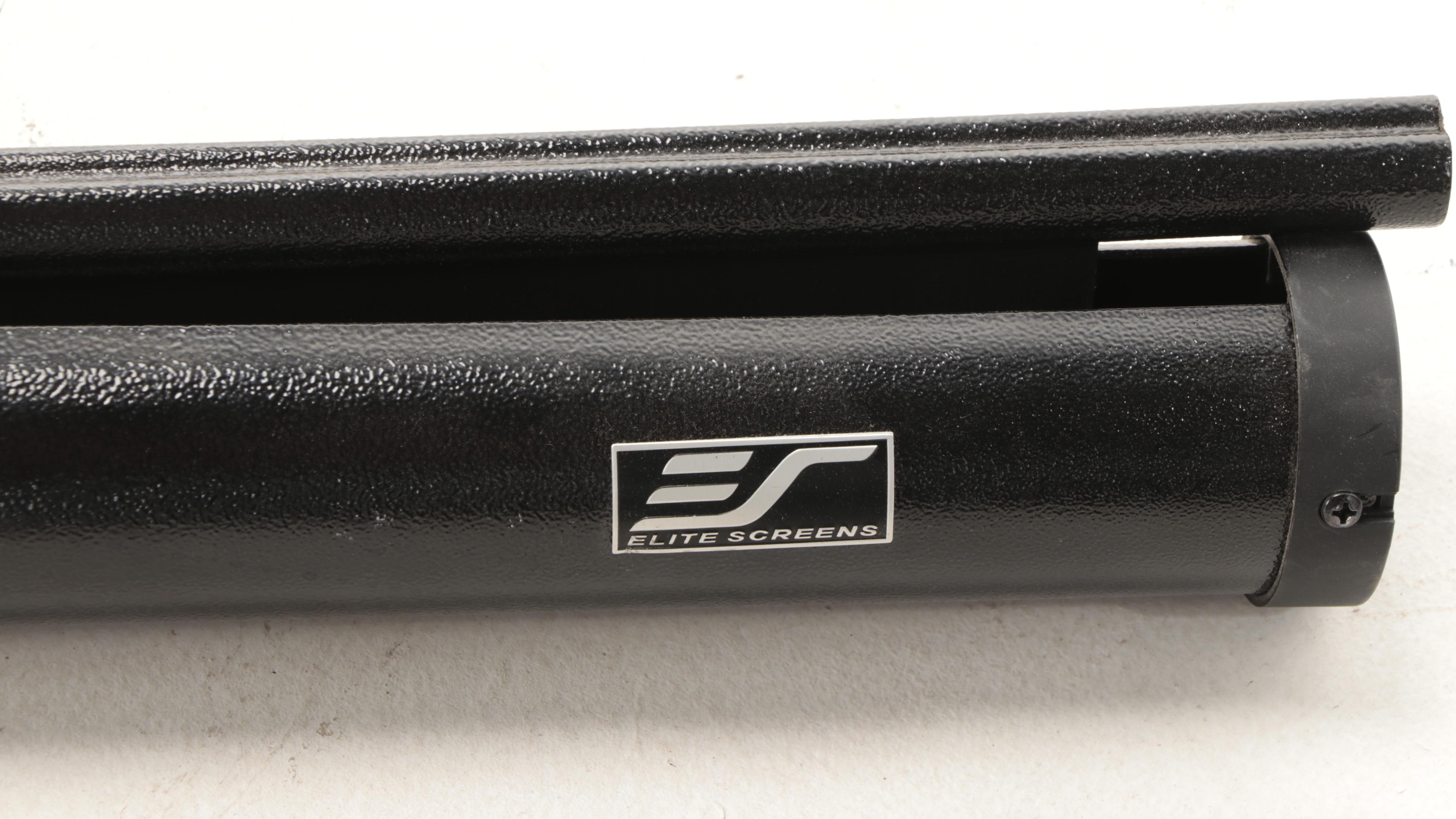 Elite Screens Tripod 85" MaxWhite Portable Projection Screen with Remote