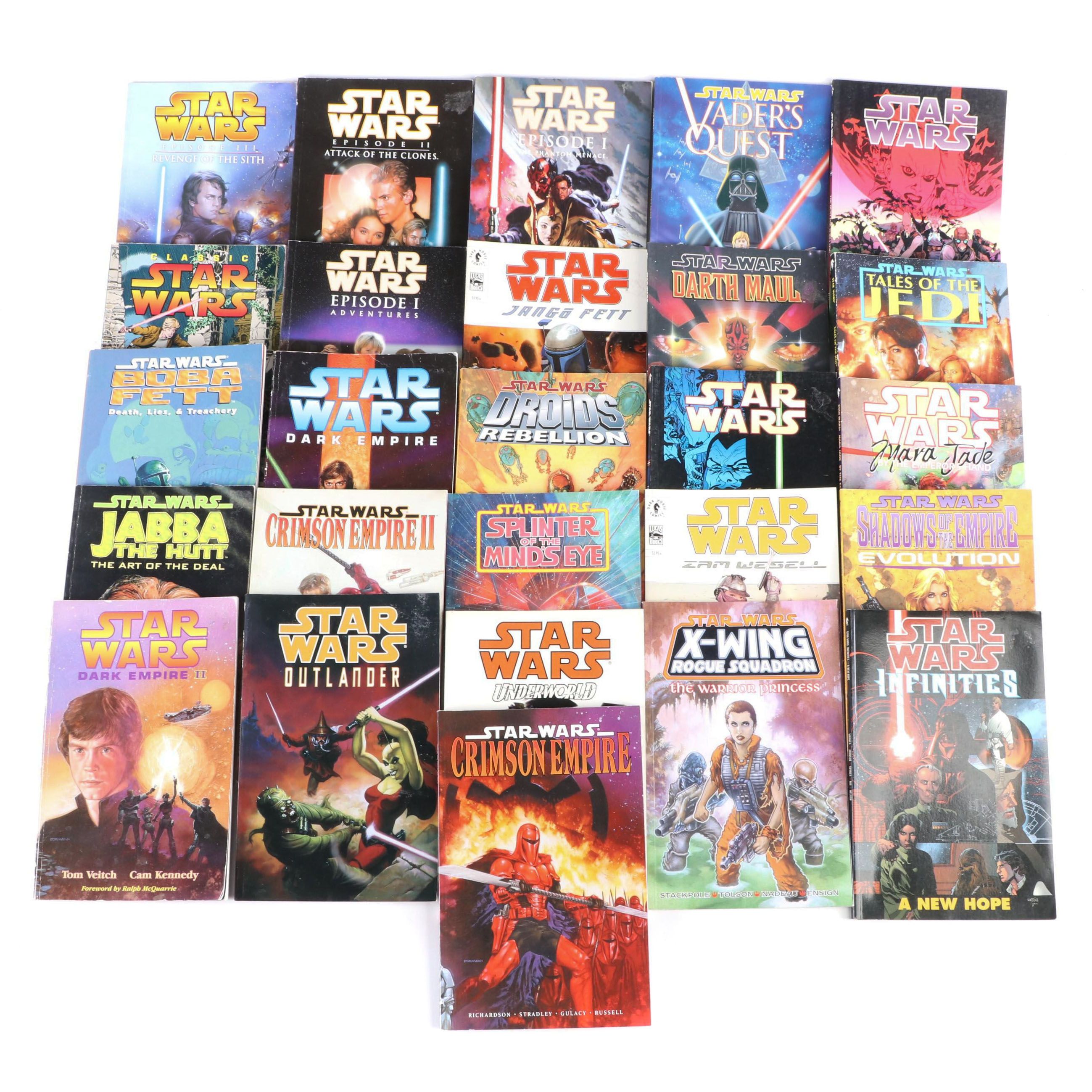 Modern Age Dark Horse Graphic Novels Featuring "Star Wars," 1990s–2000s