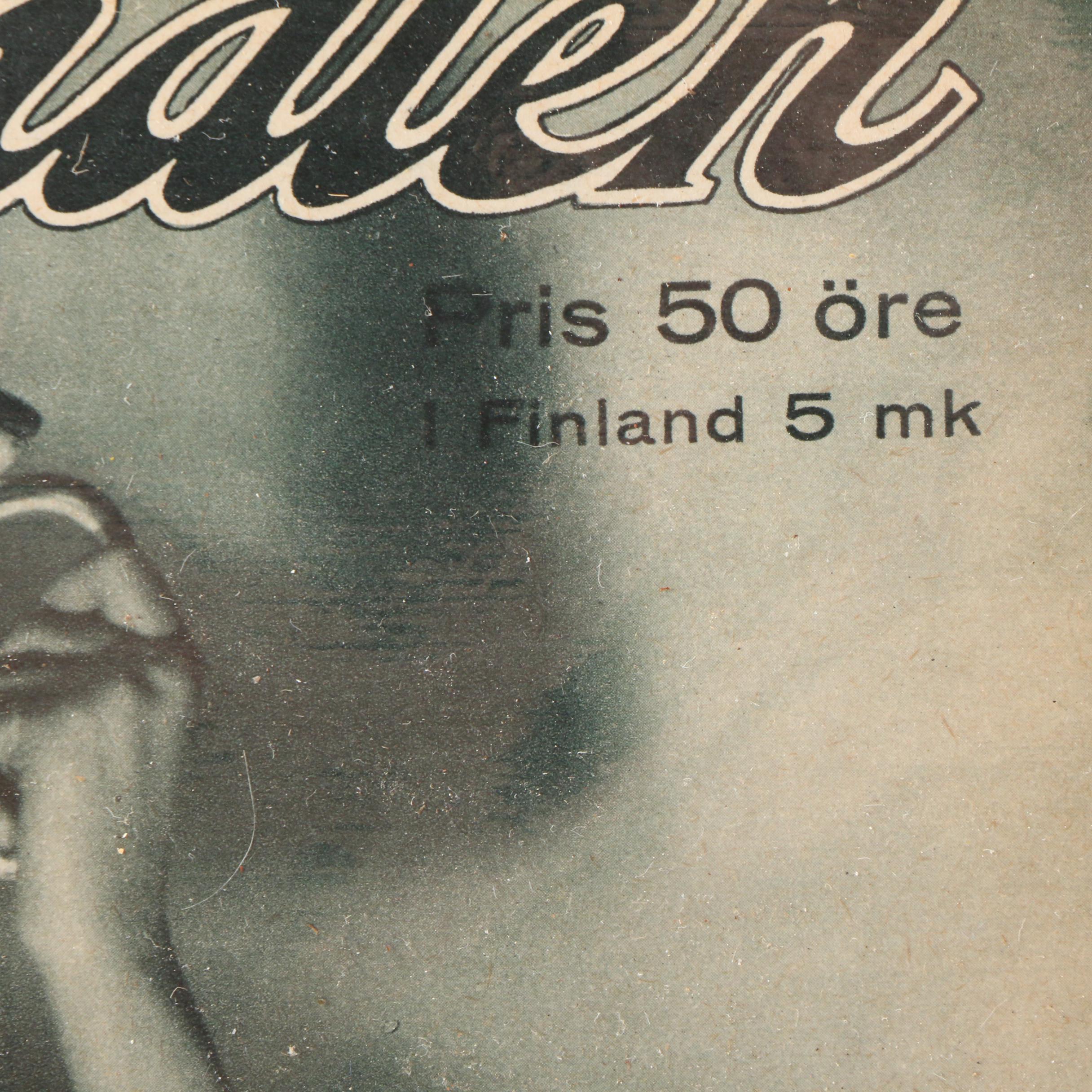 Finnish Magazines "Vecko Journalen" From Research Department of MGM, 20th C