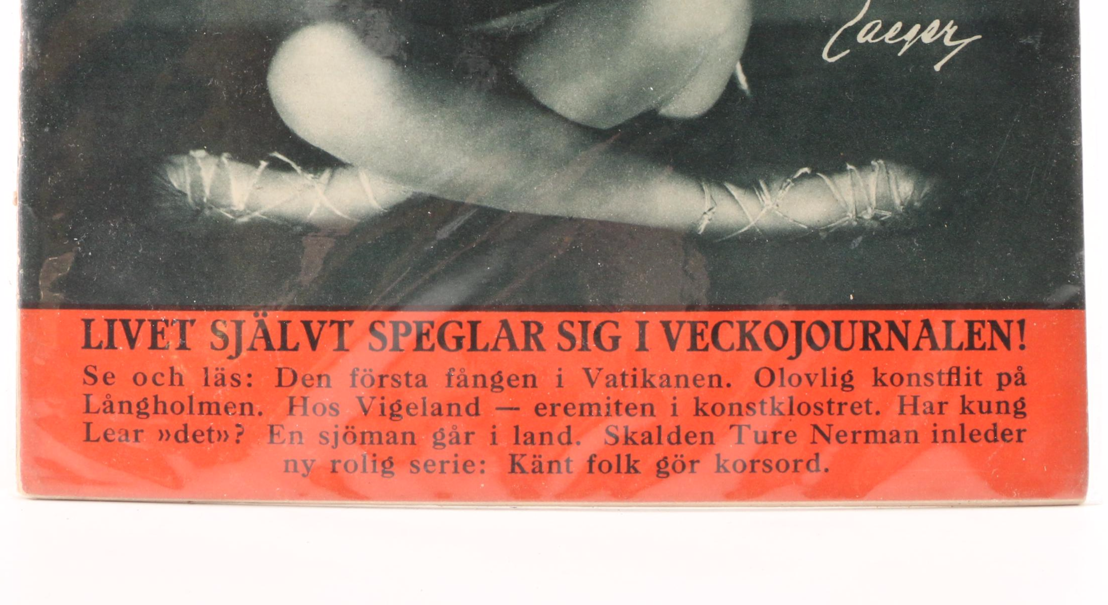 Finnish Magazines "Vecko Journalen" From Research Department of MGM, 20th C