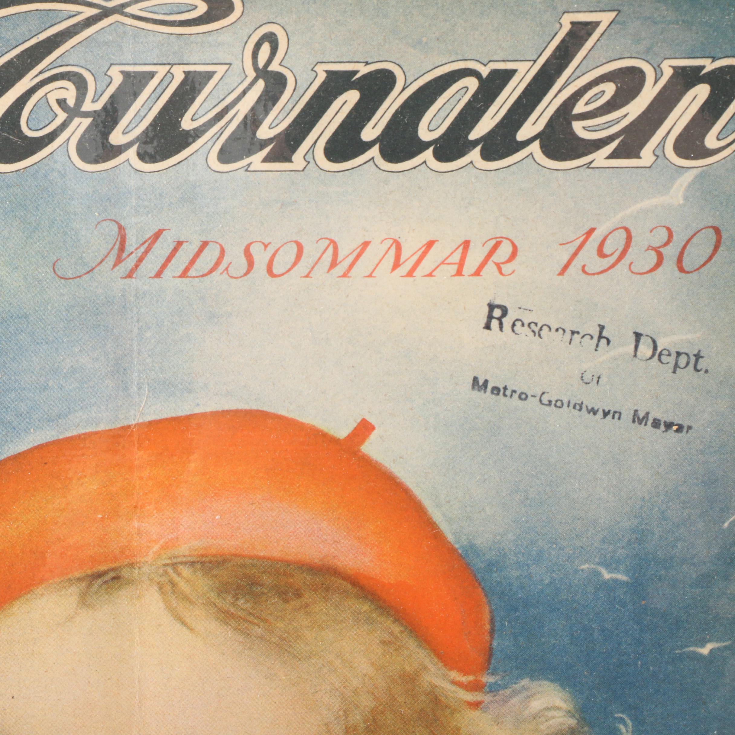 Finnish Magazines "Vecko Journalen" From Research Department of MGM, 20th C