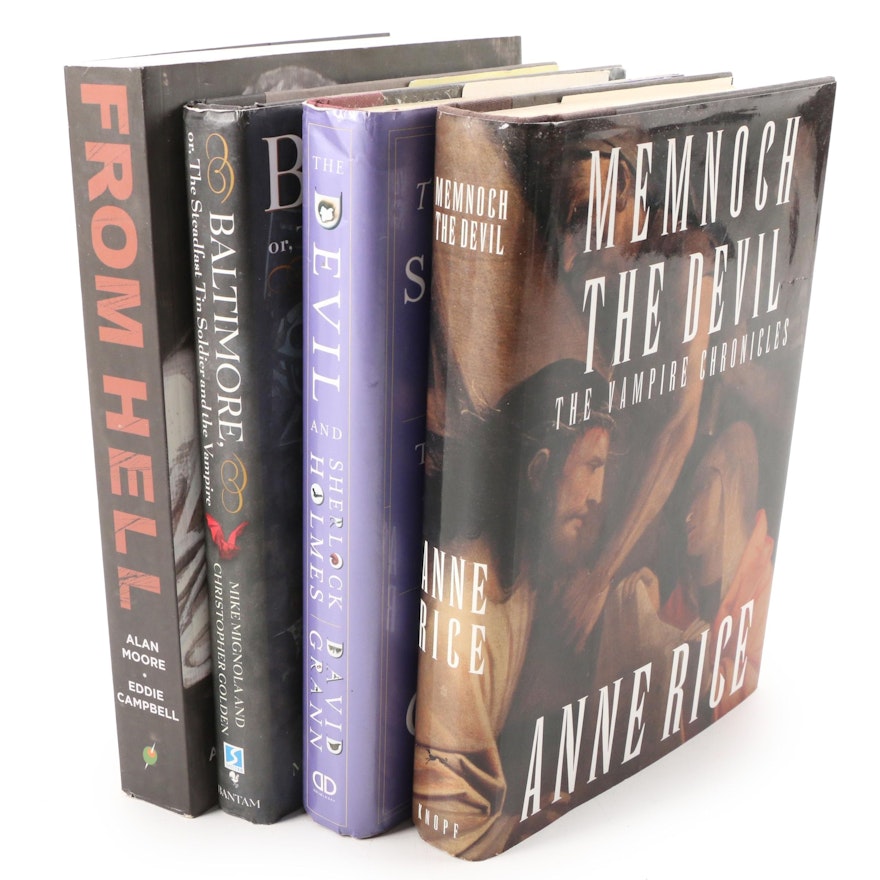 Signed First Edition "Memnoch the Devil" by Anne Rice and More Books