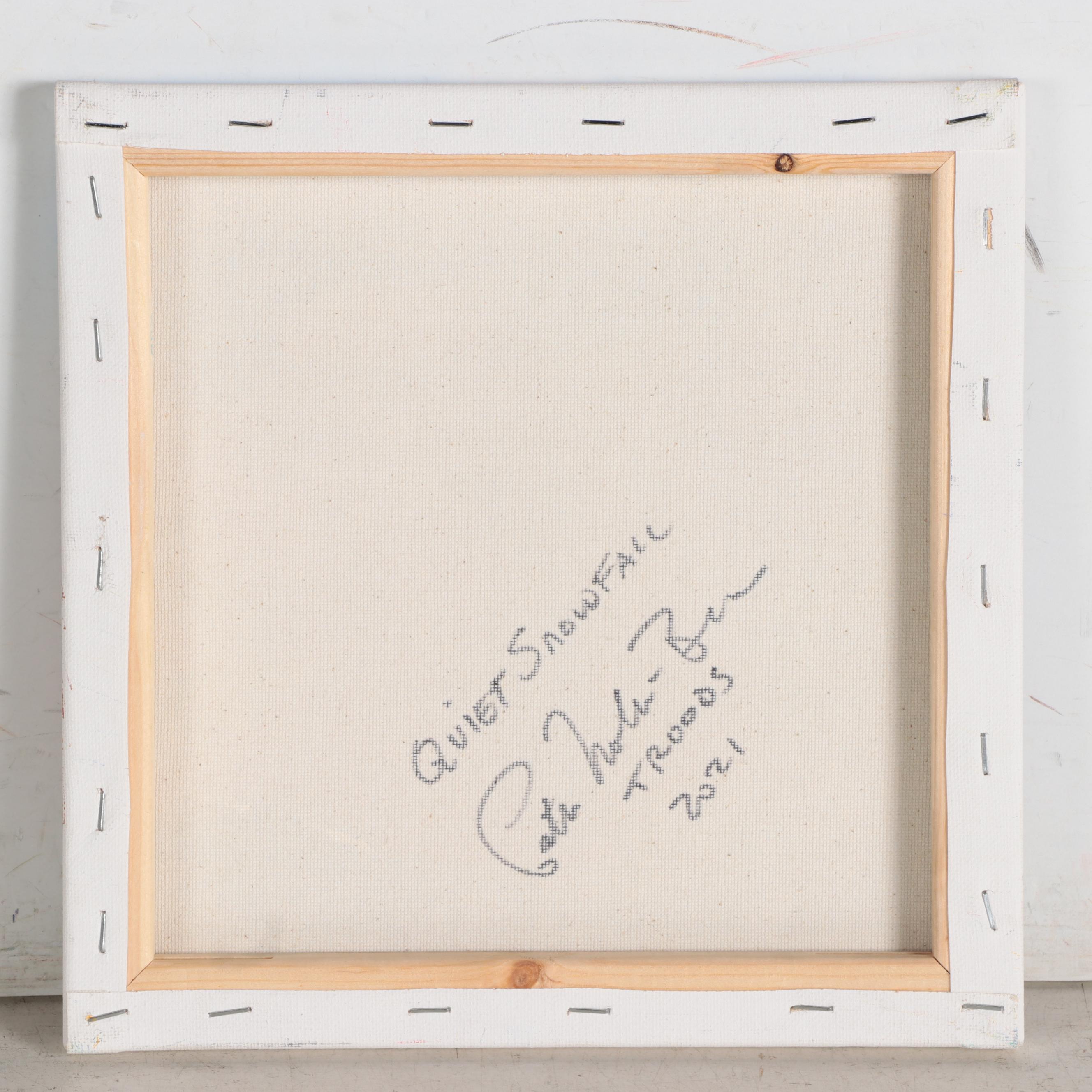 Patricia Nolan-Brown Oil Painting "Quiet Snowfall," 2021