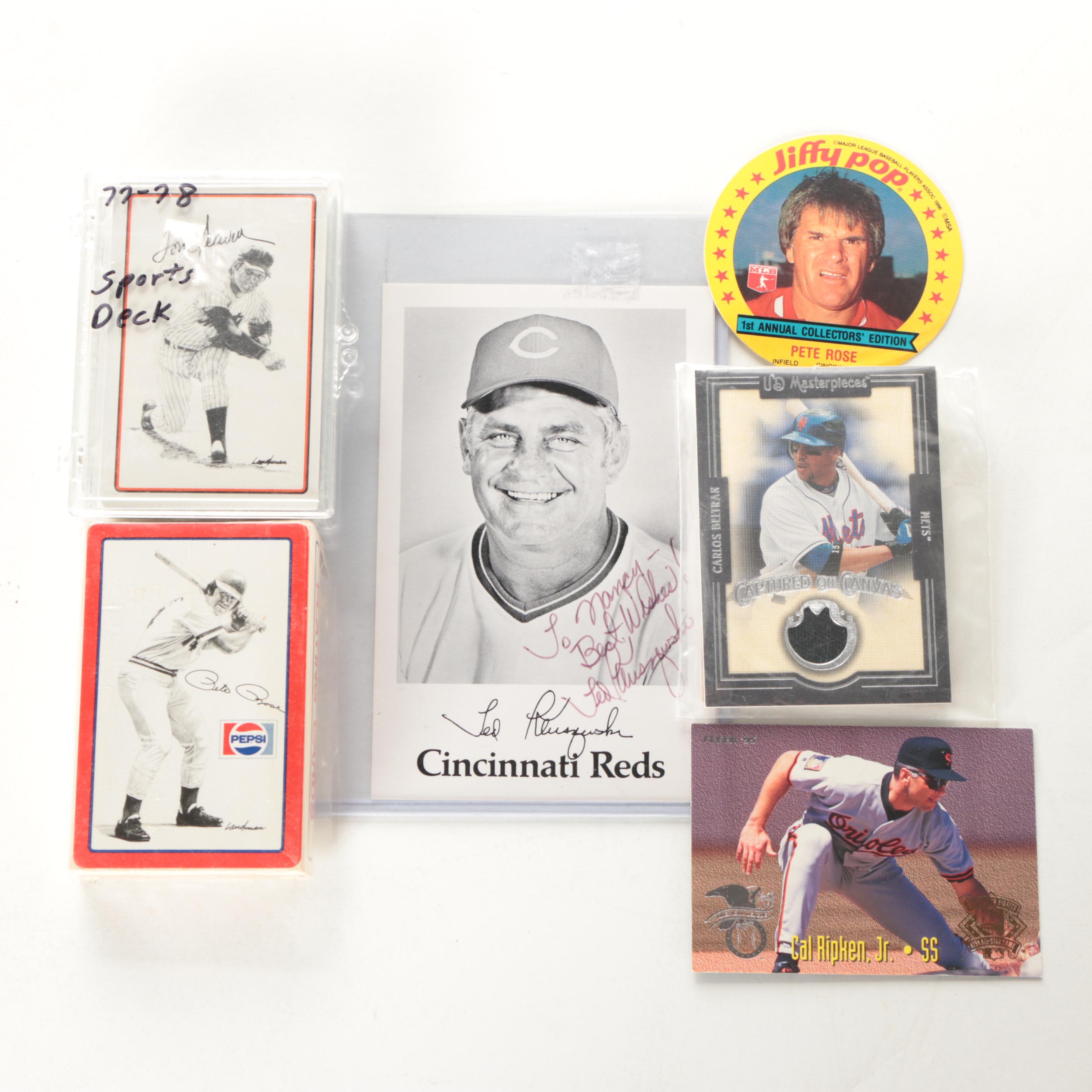 Mario Lemieux Signed Card, Other Rookies, Complete Sets, Sealed Packs, Promos