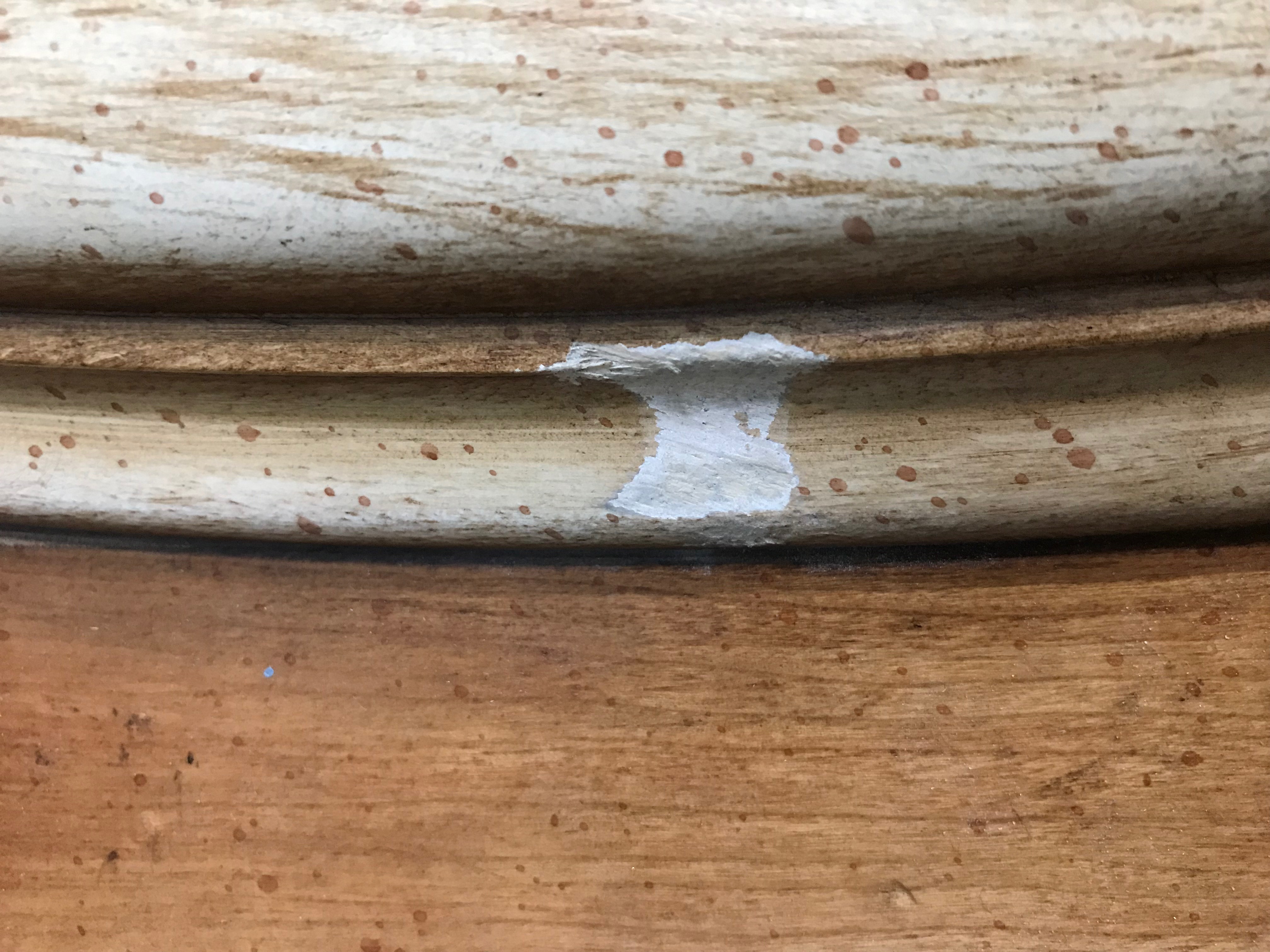 Ferguson Copeland Ltd. "Venetian" Paint-Decorated King Size Bed Frame