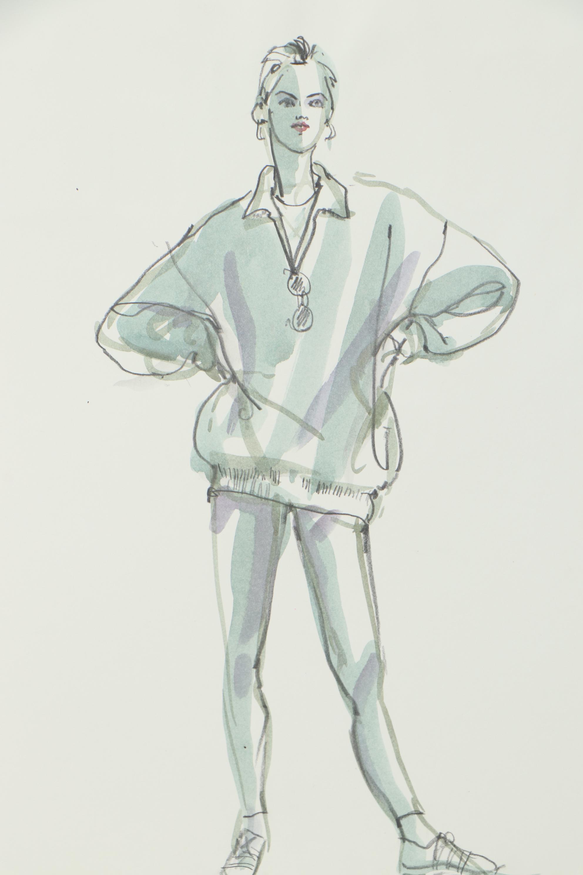 Margaret Voelker-Ferrier Fashion Illustrations