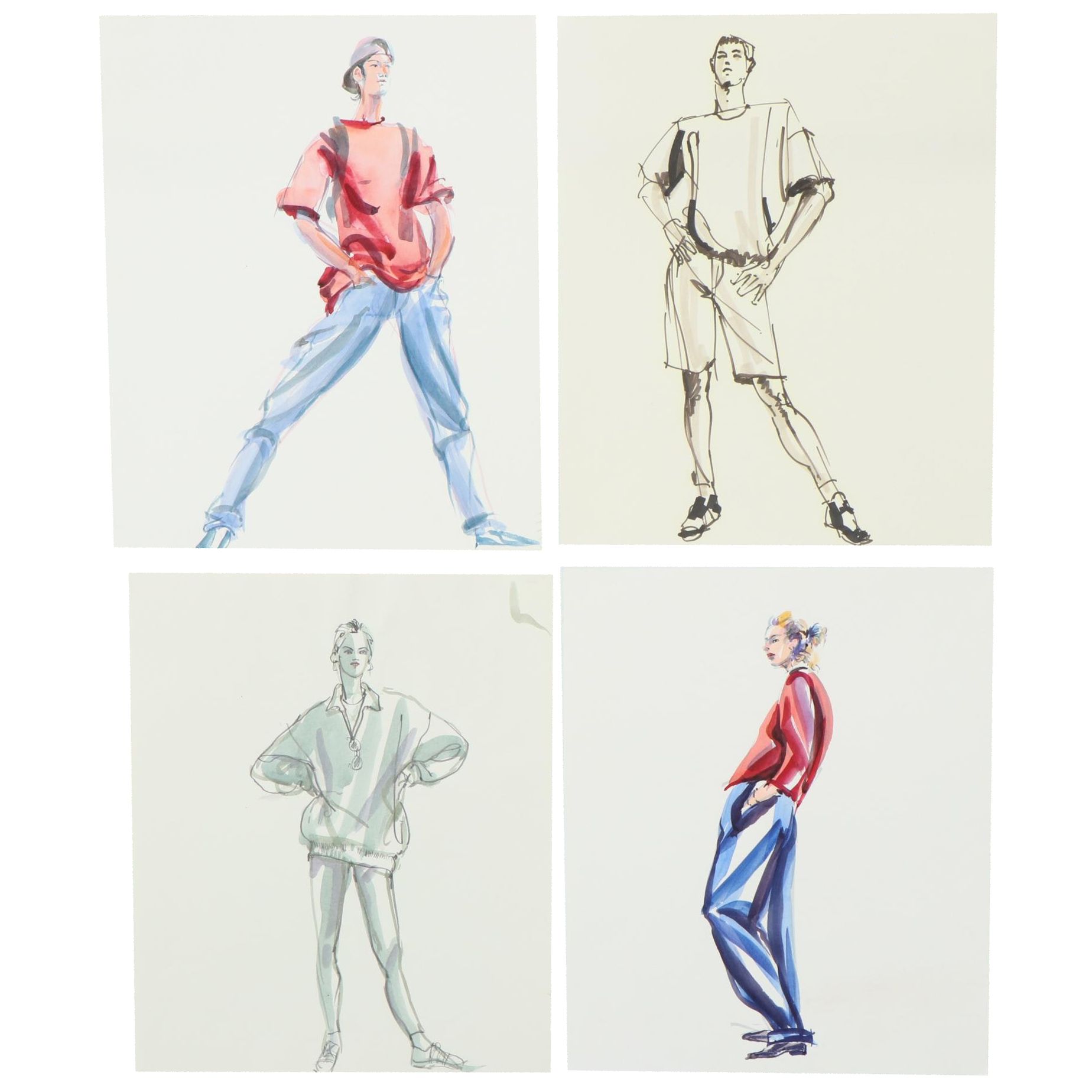 Margaret Voelker-Ferrier Fashion Illustrations