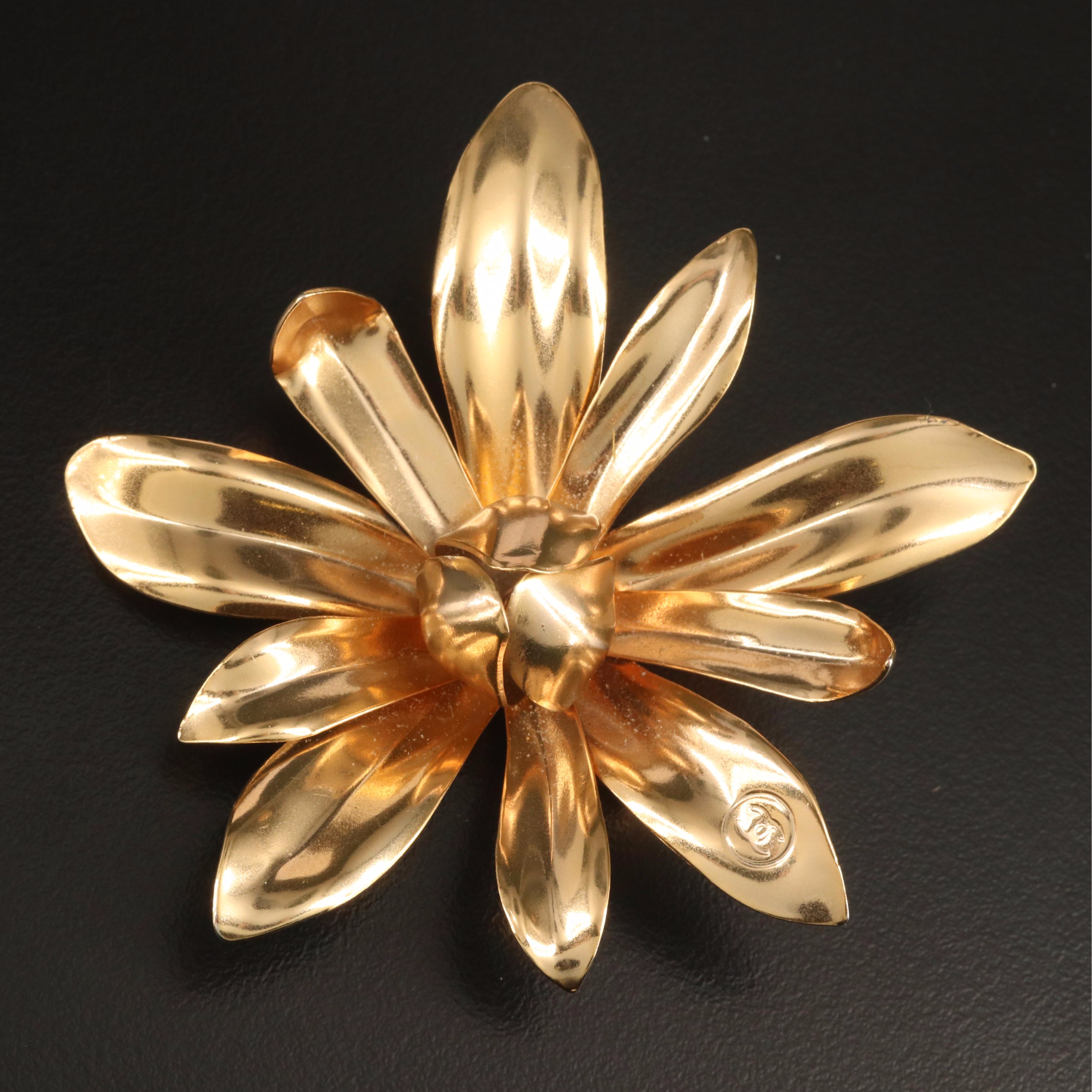 Chanel "Sublimage" Floral Brooch
