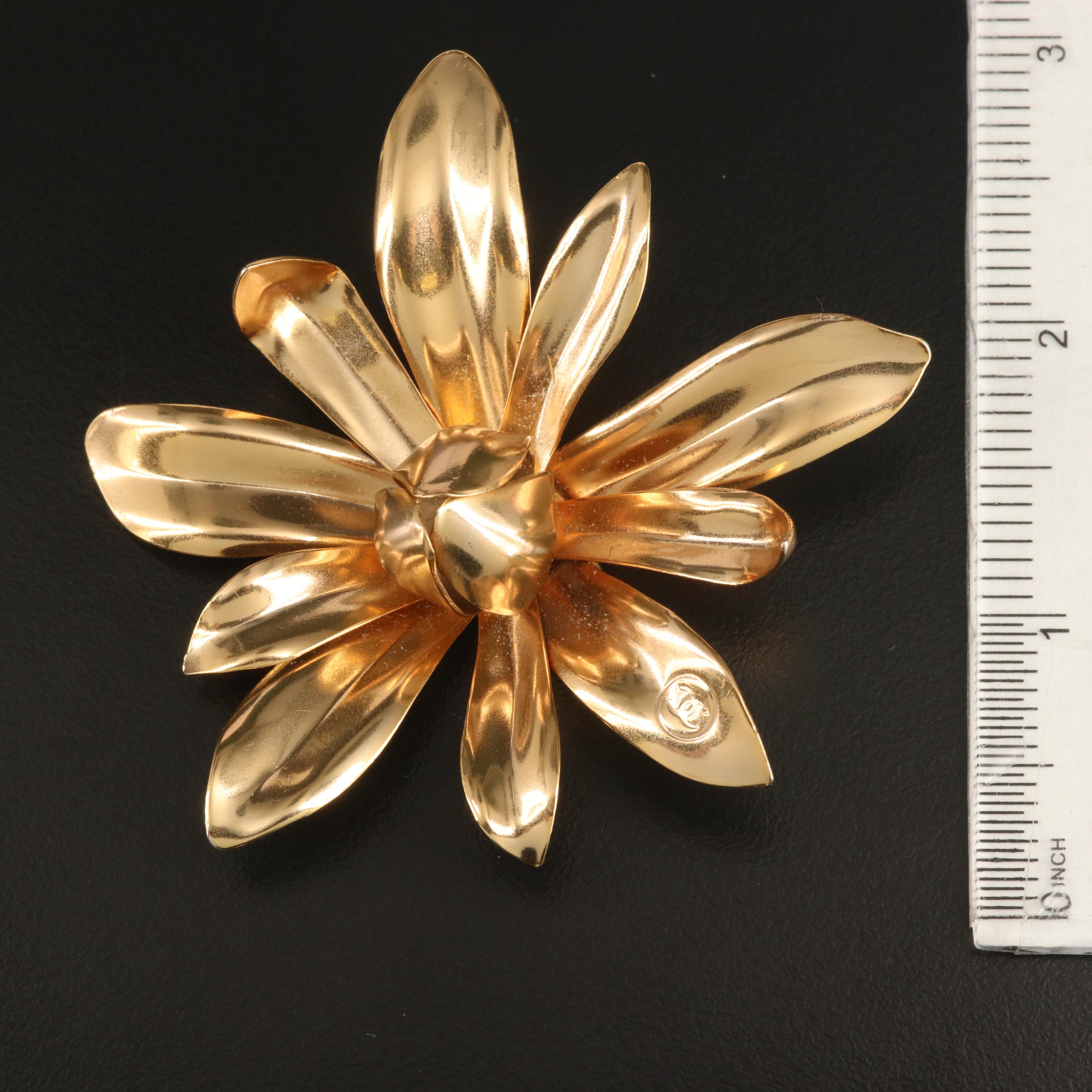 Chanel "Sublimage" Floral Brooch