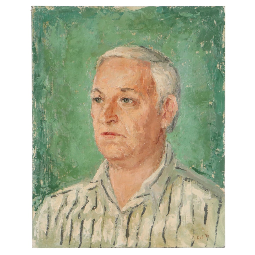 Portrait Oil Painting, 1991