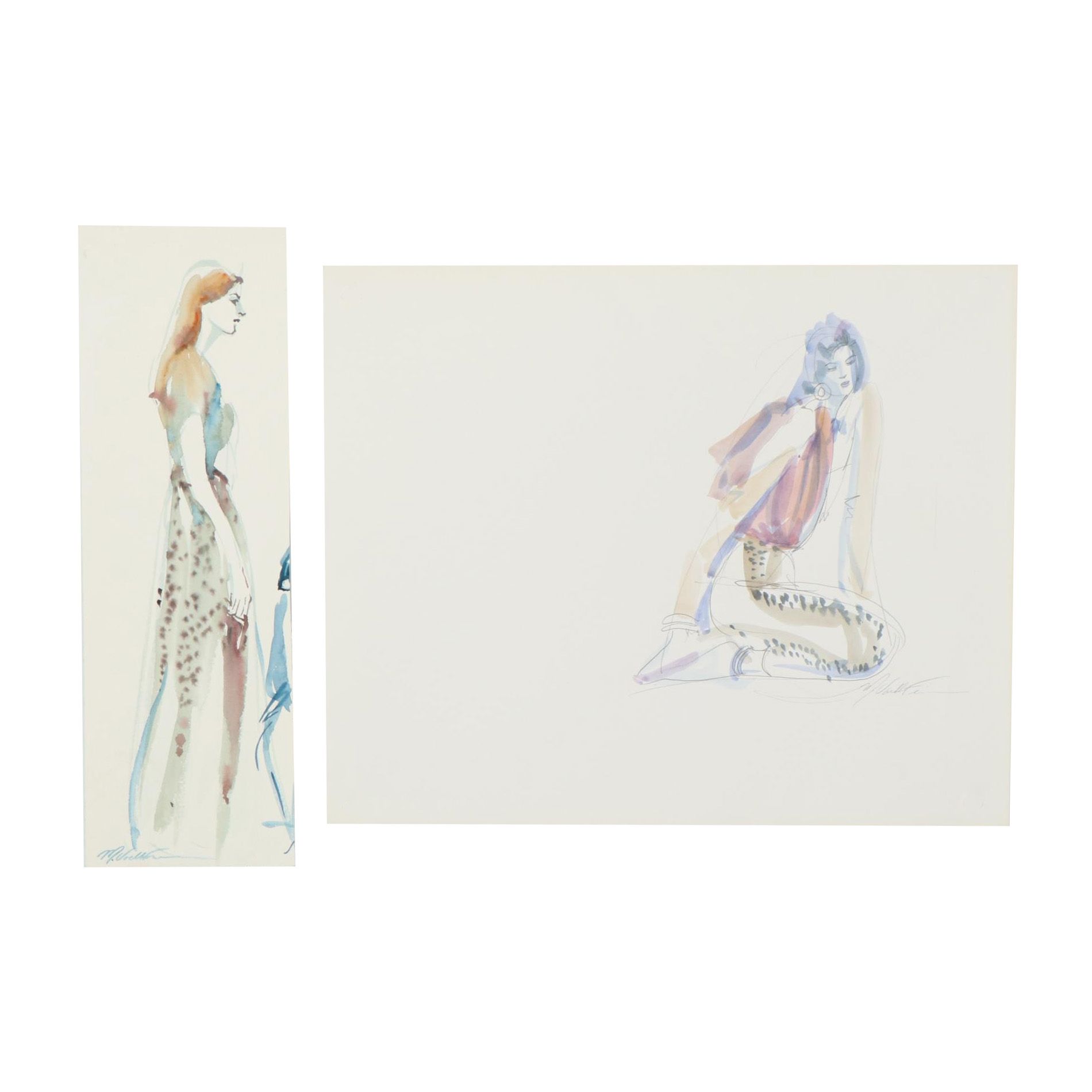 Margaret Voelker-Ferrier Fashion Illustrations