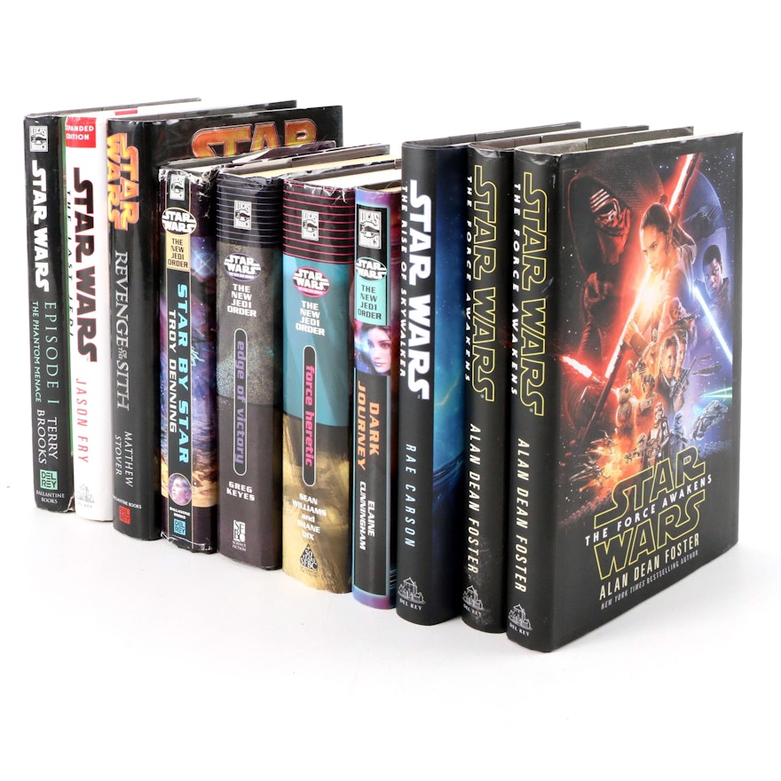 "Star Wars" Themed Books Including "The Force Awakens" and Others, 1990s–2020s