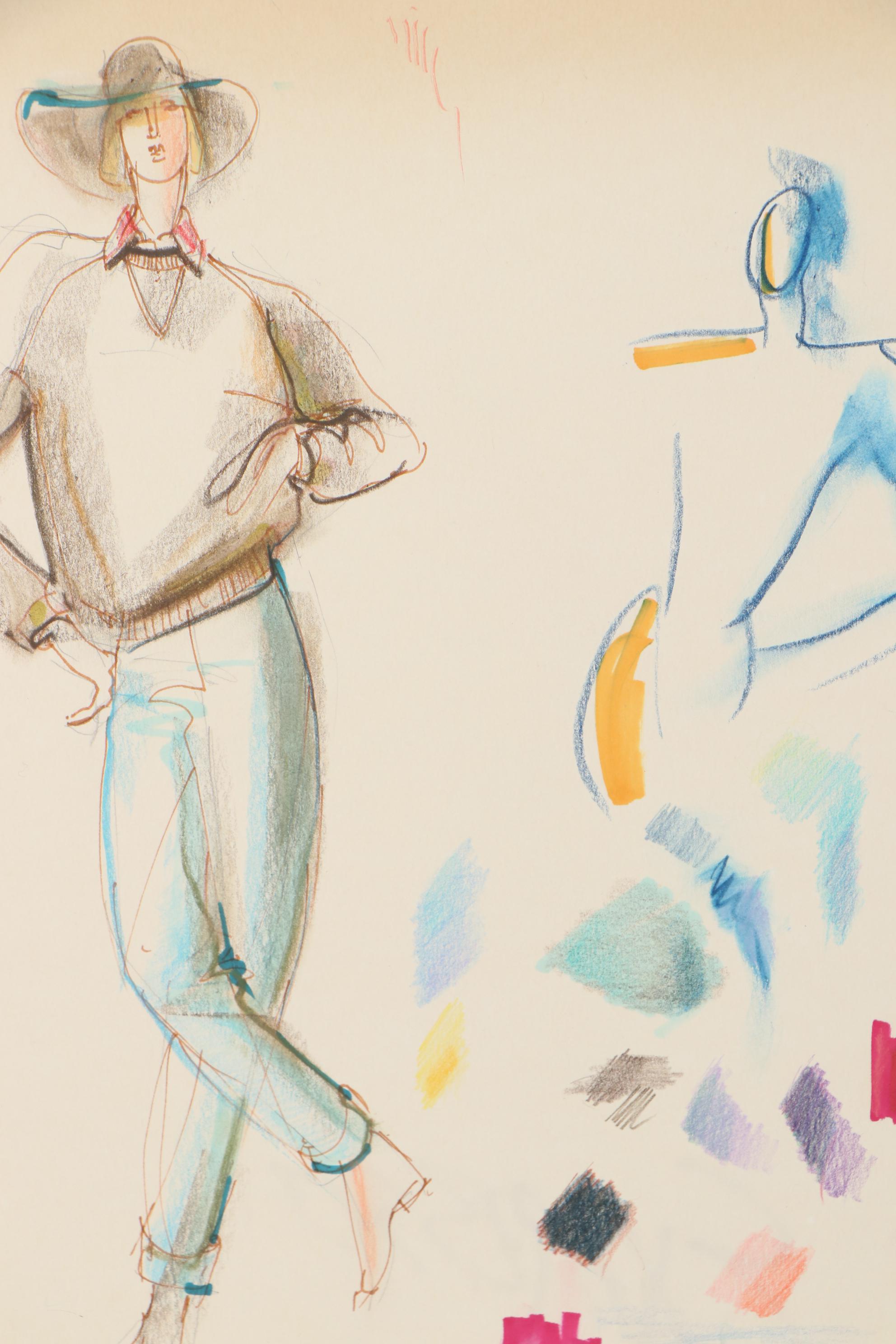 Margaret Voelker-Ferrier Fashion Illustrations