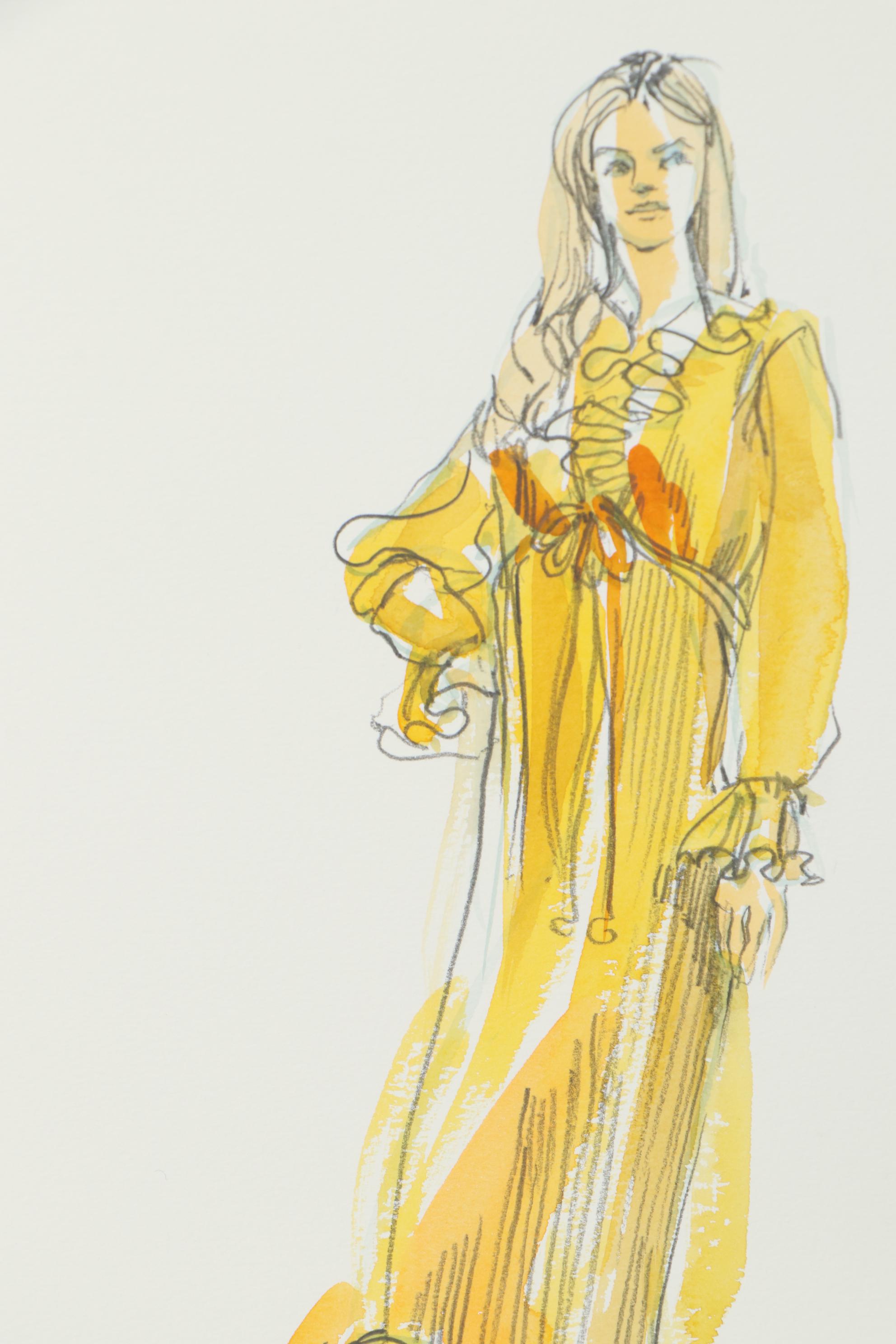 Margaret Voelker-Ferrier Fashion Illustrations