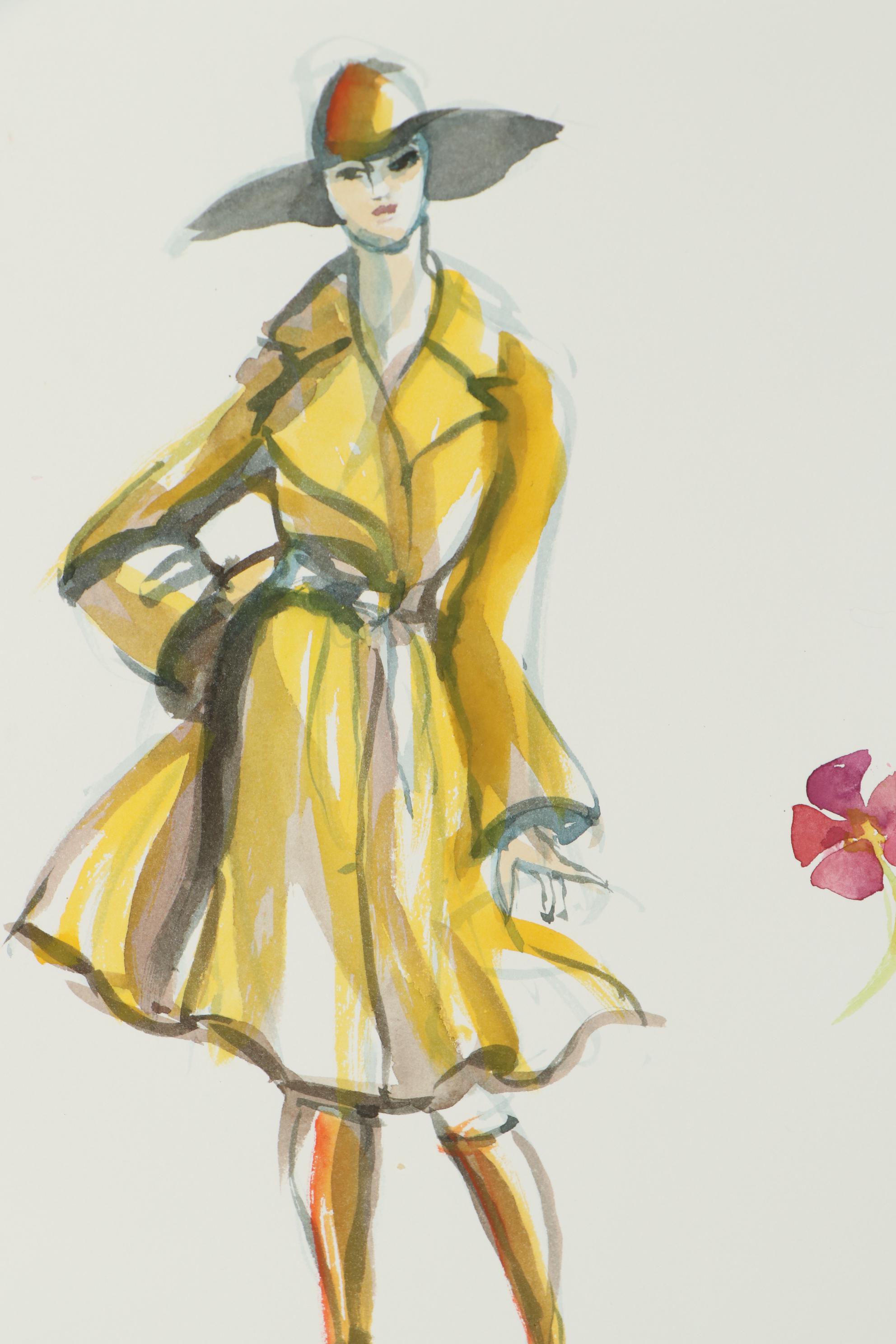 Margaret Voelker-Ferrier Fashion Illustrations