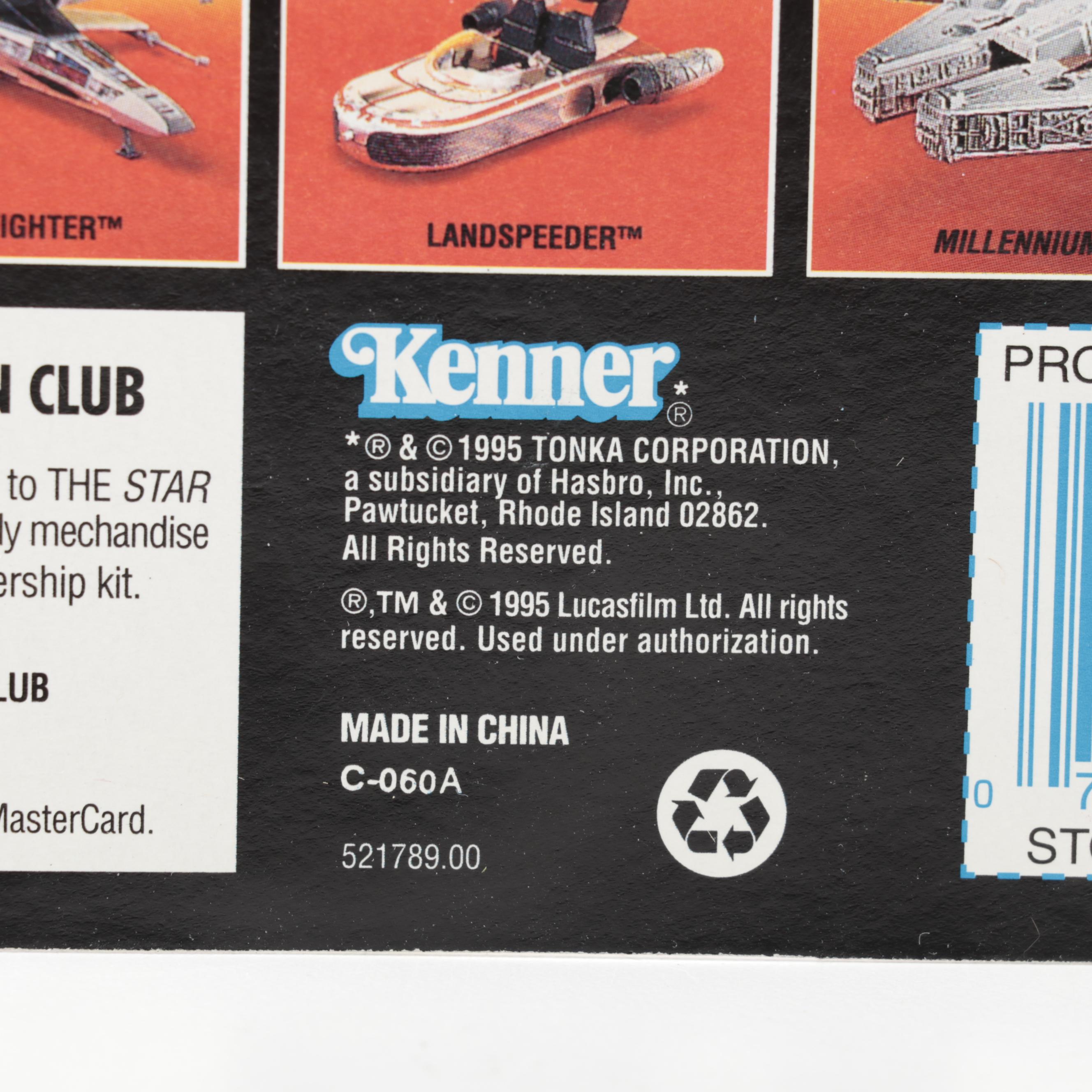 Kenner "Luke Skywalker" and Other "Star Wars" Action Figures, 1995