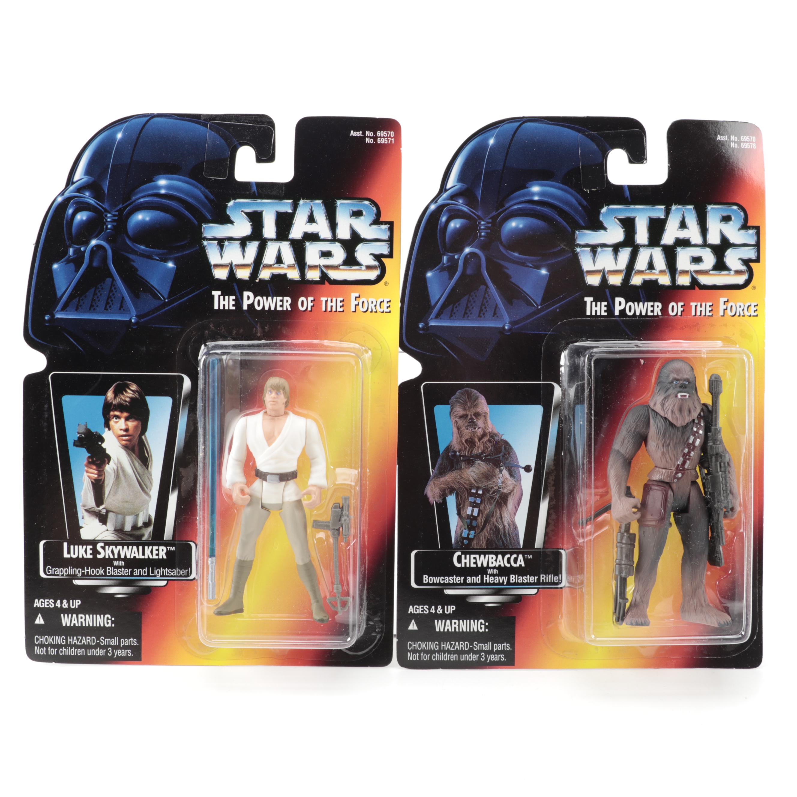 Kenner "Luke Skywalker" and Other "Star Wars" Action Figures, 1995