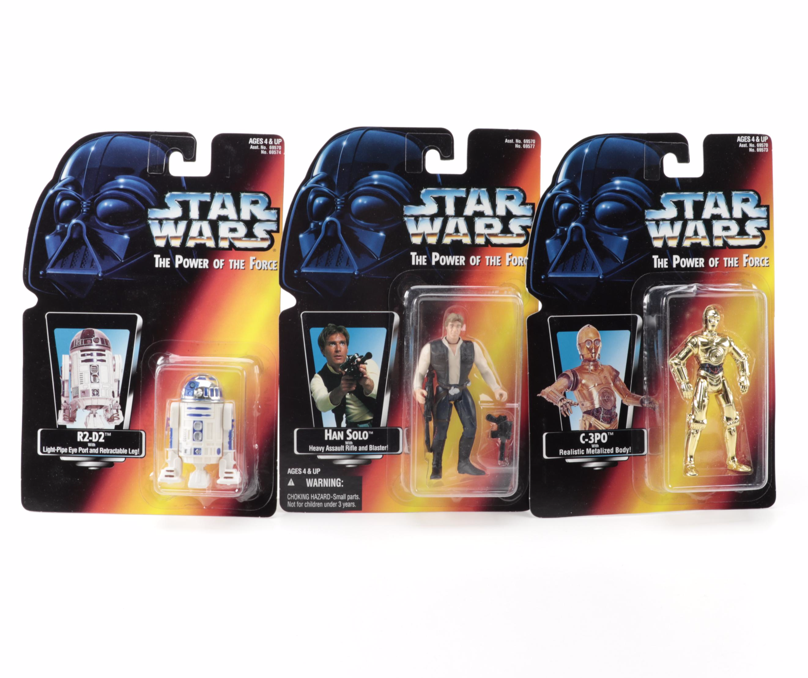 Kenner "Luke Skywalker" and Other "Star Wars" Action Figures, 1995