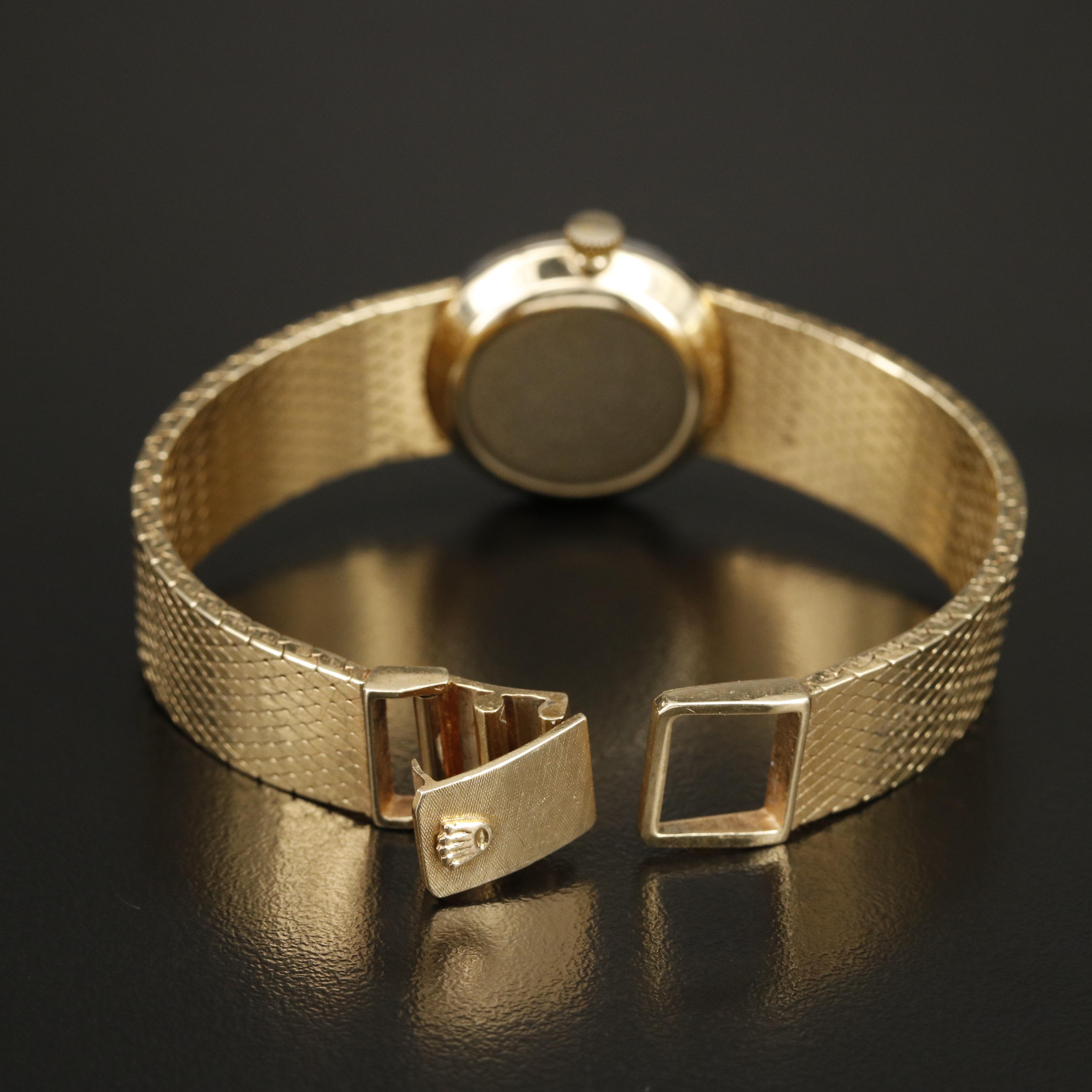 Vintage Rolex Diamond Watch