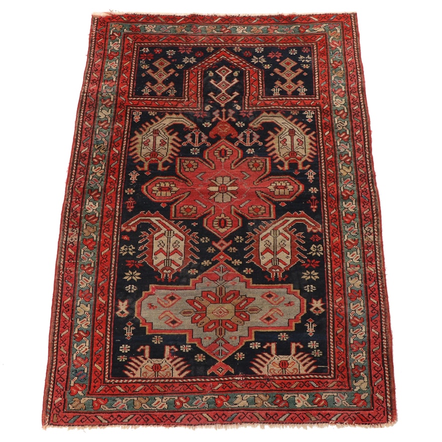 3'3 x 4'9 Hand-Knotted Caucasian Karabagh Prayer Rug