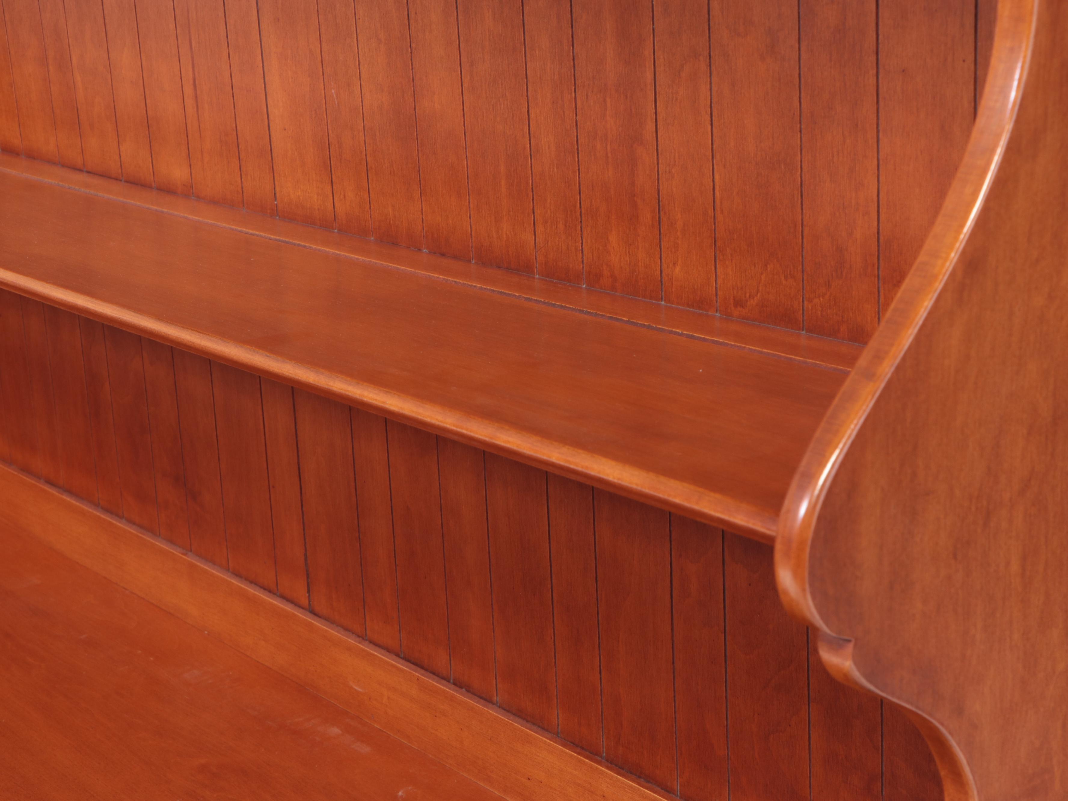 Heywood-Wakefield "Old Colony" Maple China Cupboard, 1930s