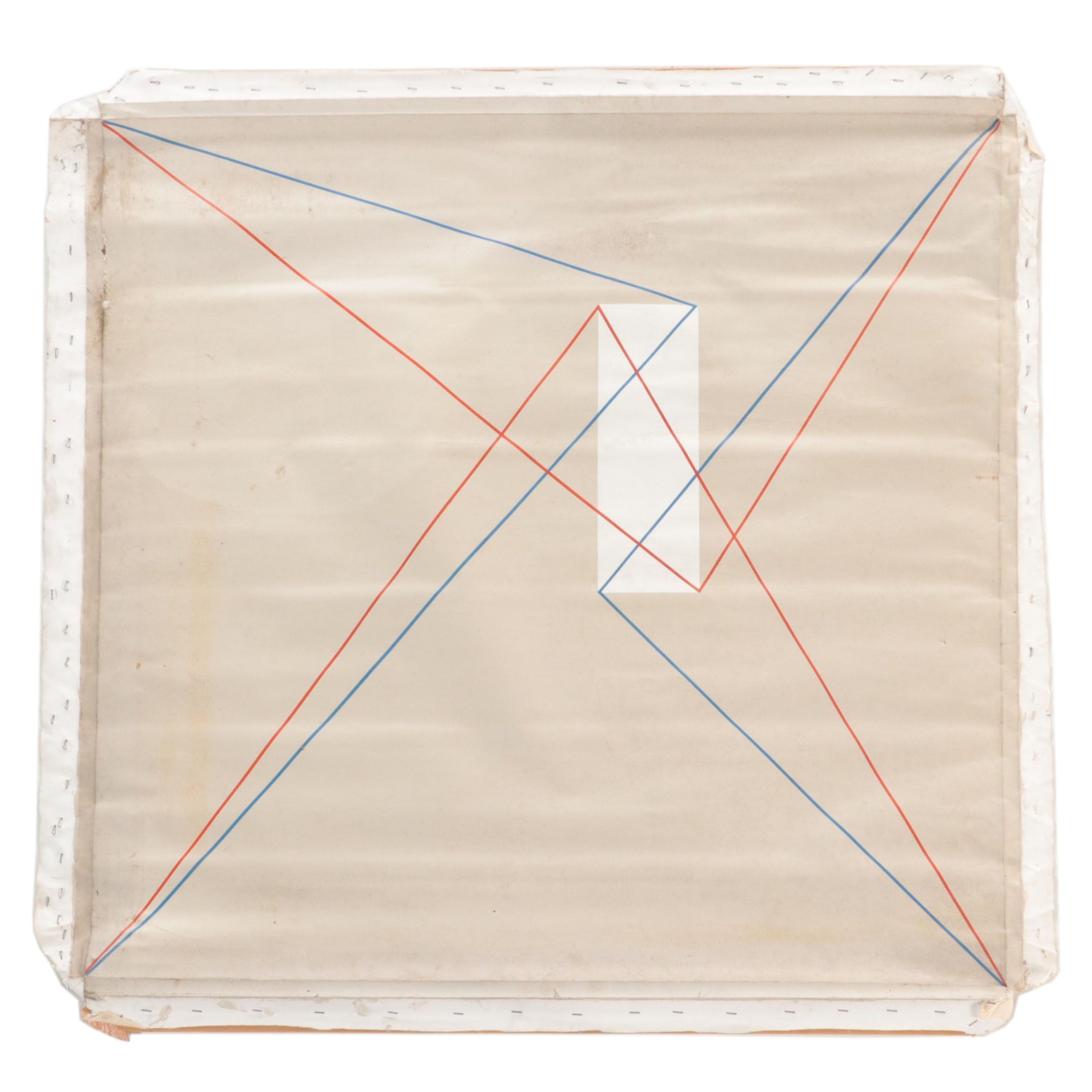 Noel Martin Abstract Geometric Oil Painting