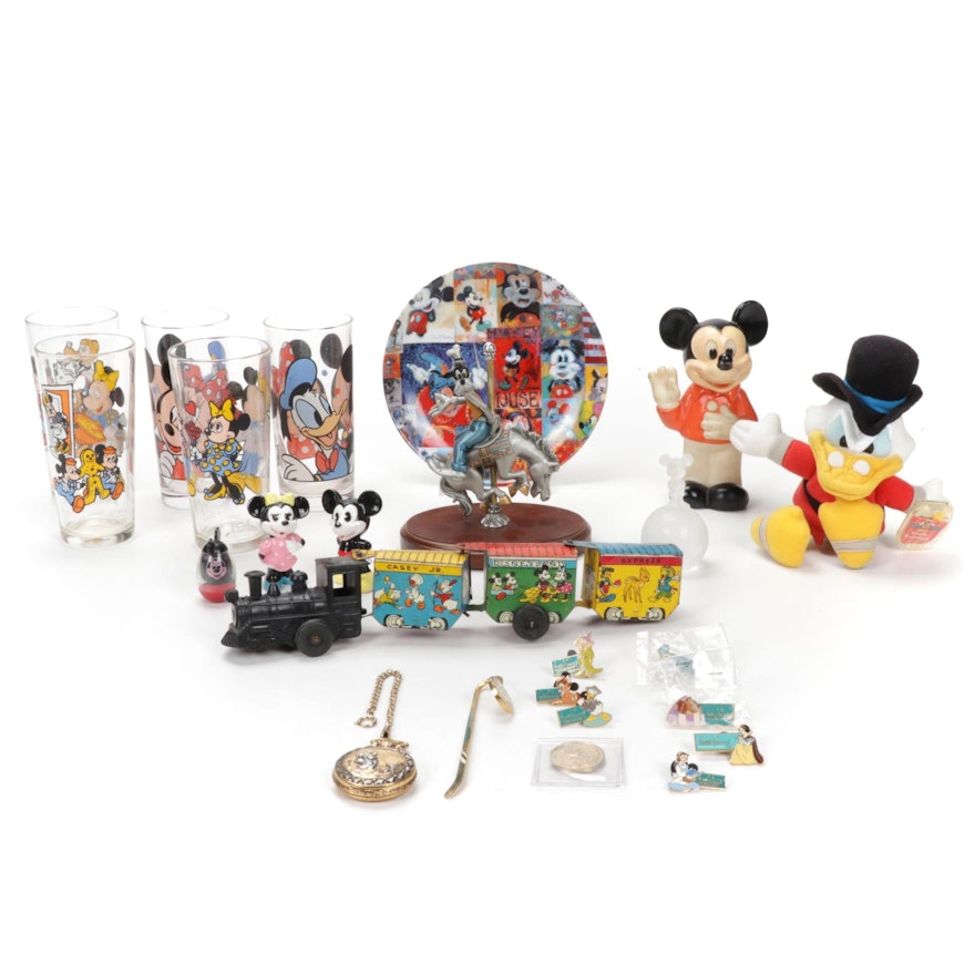 Disney Collectibles Marx Lithograph Tin Train and More