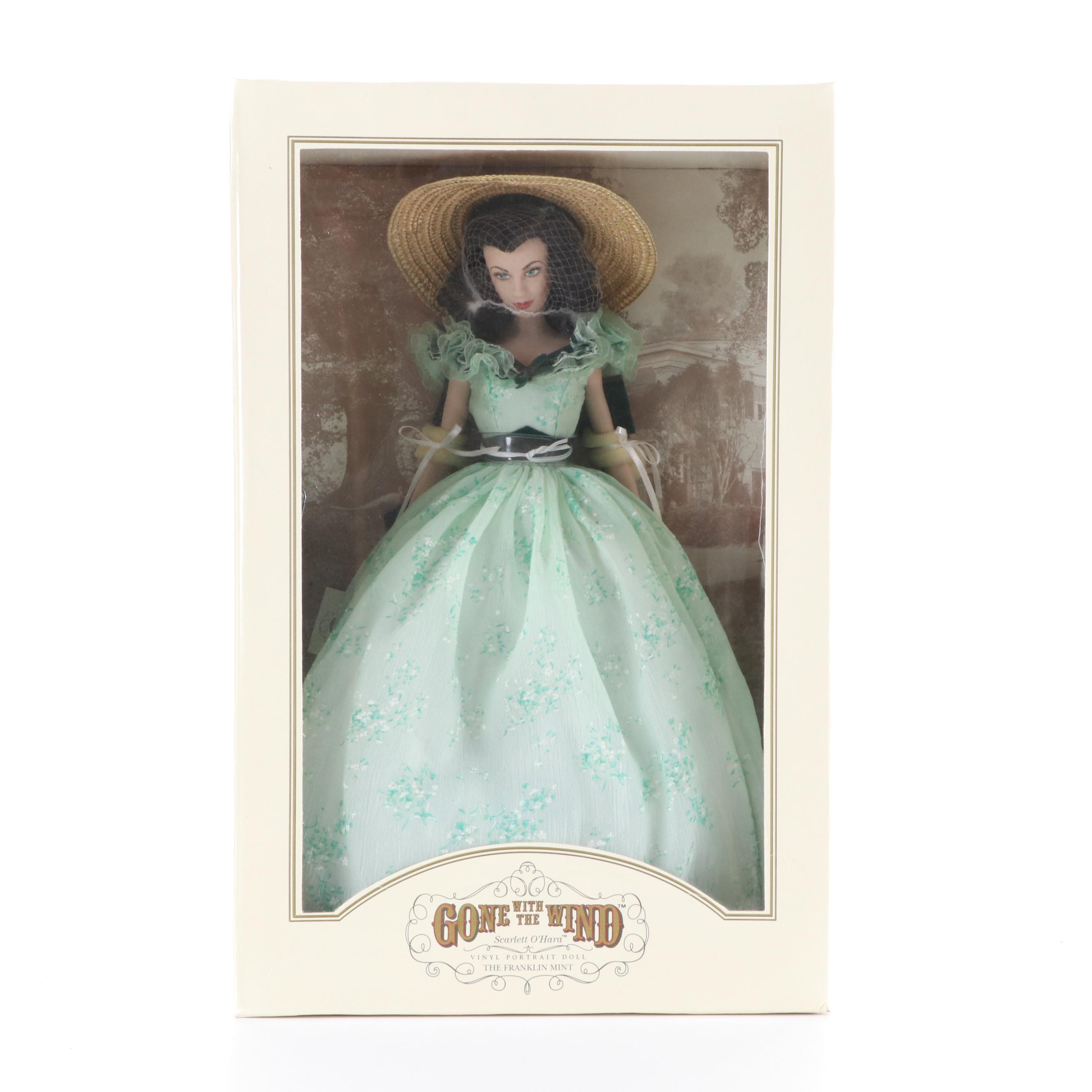 Franklin Mint "Gone With The Wind" Scarlett O'Hara Doll