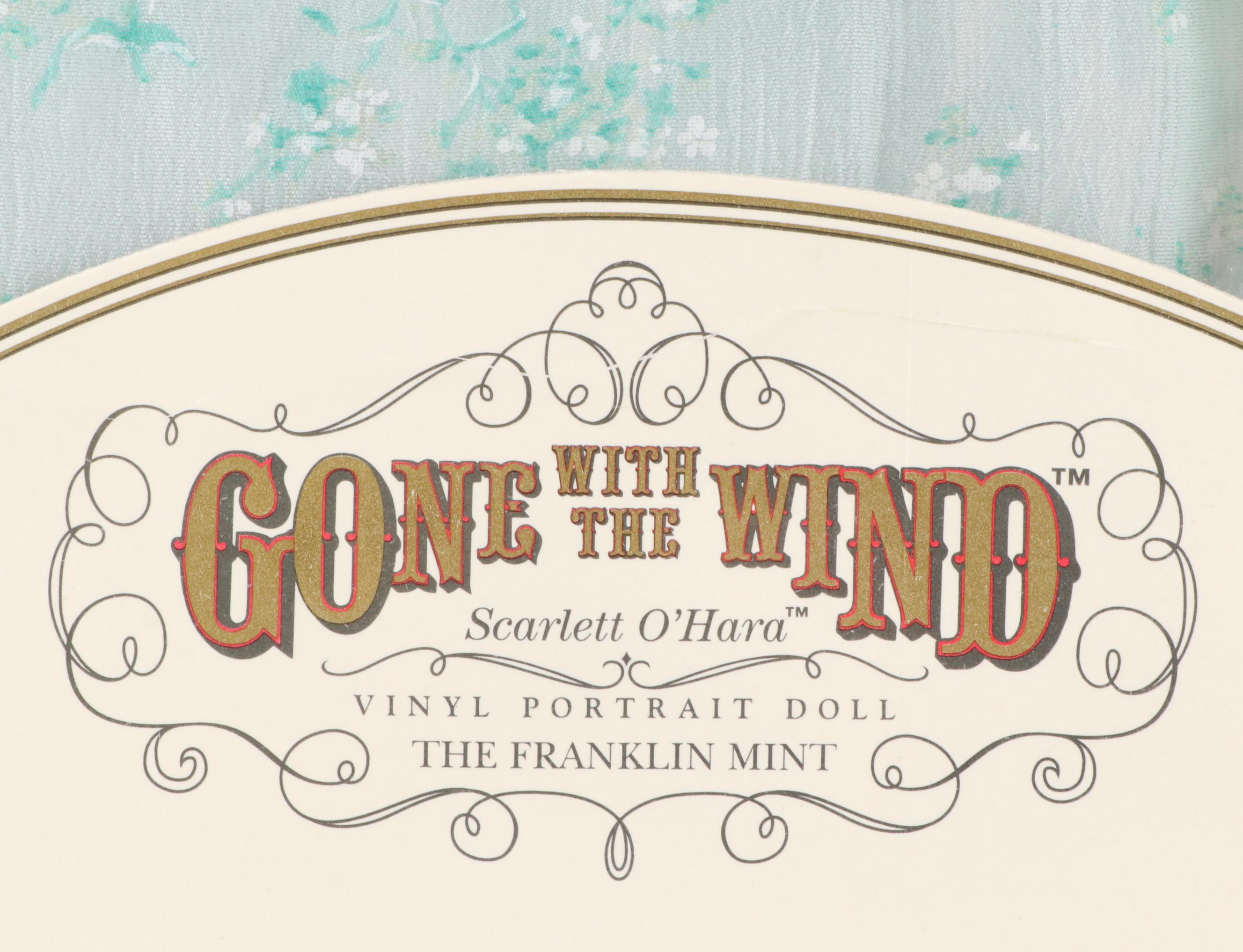 Franklin Mint "Gone With The Wind" Scarlett O'Hara Doll