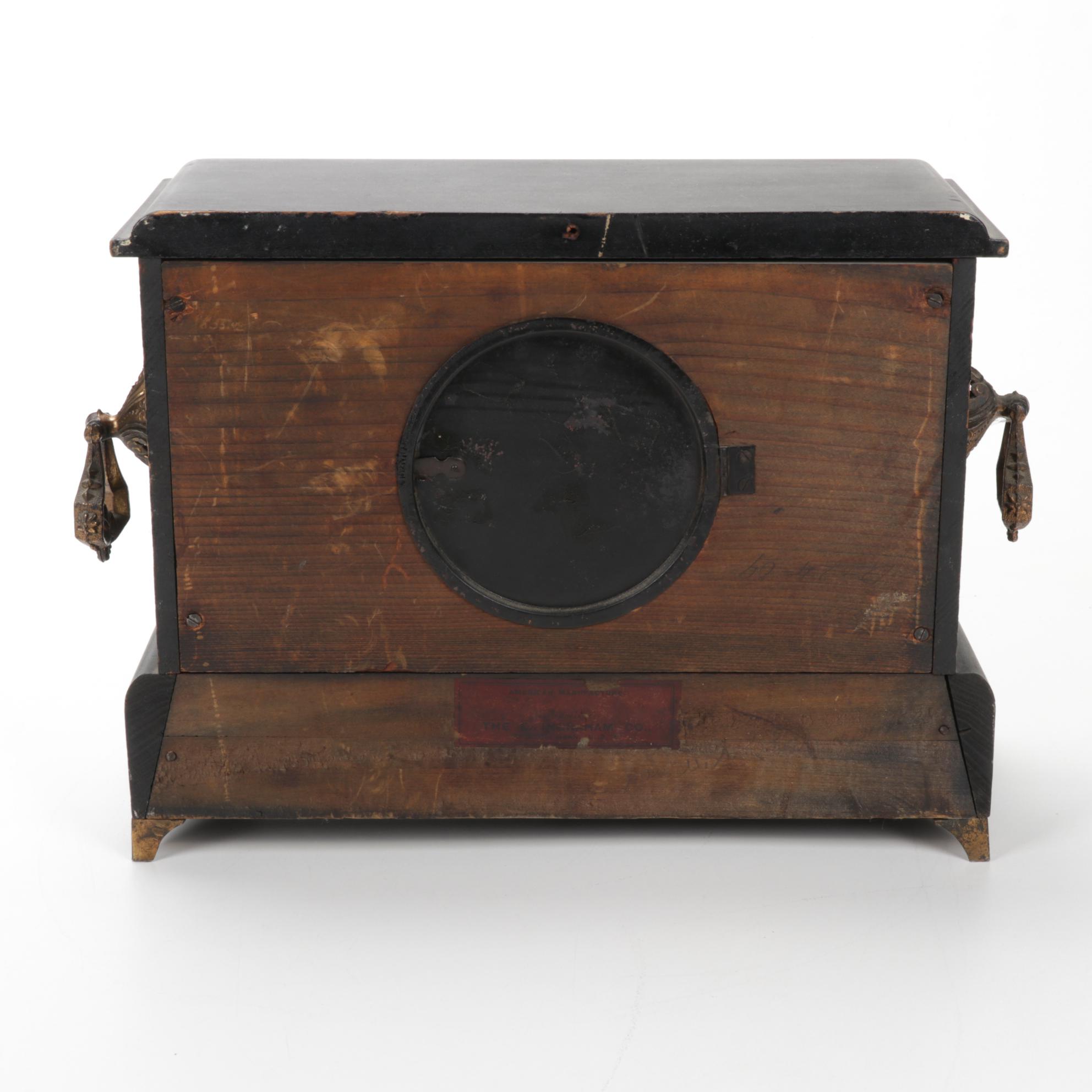 The E. Ingraham Co. "Adrian" Mantel Clock, Late 19th Century