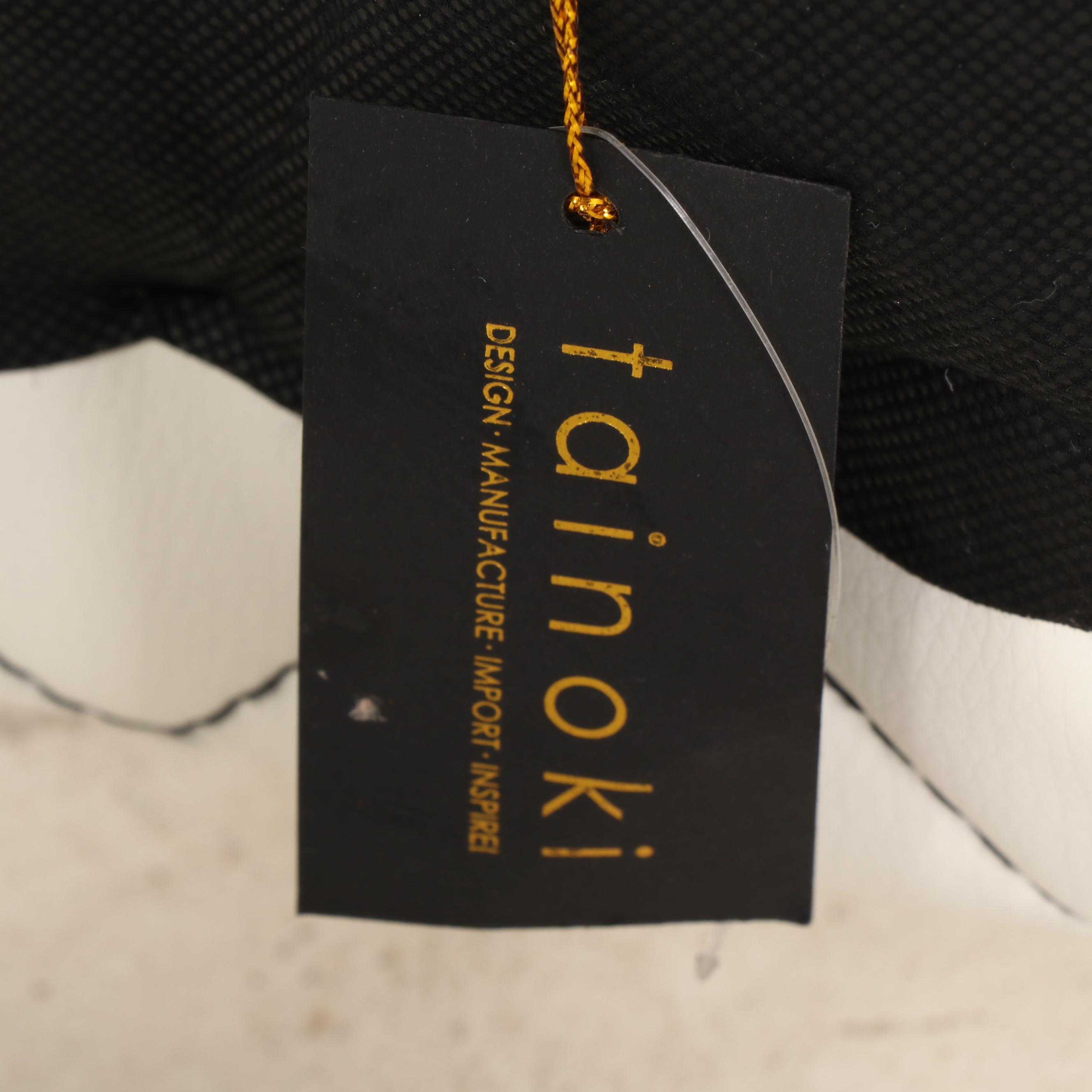 Tainoki Fine Furniture Chrome and Faux-Leather Adjustable Swivel Desk Chair