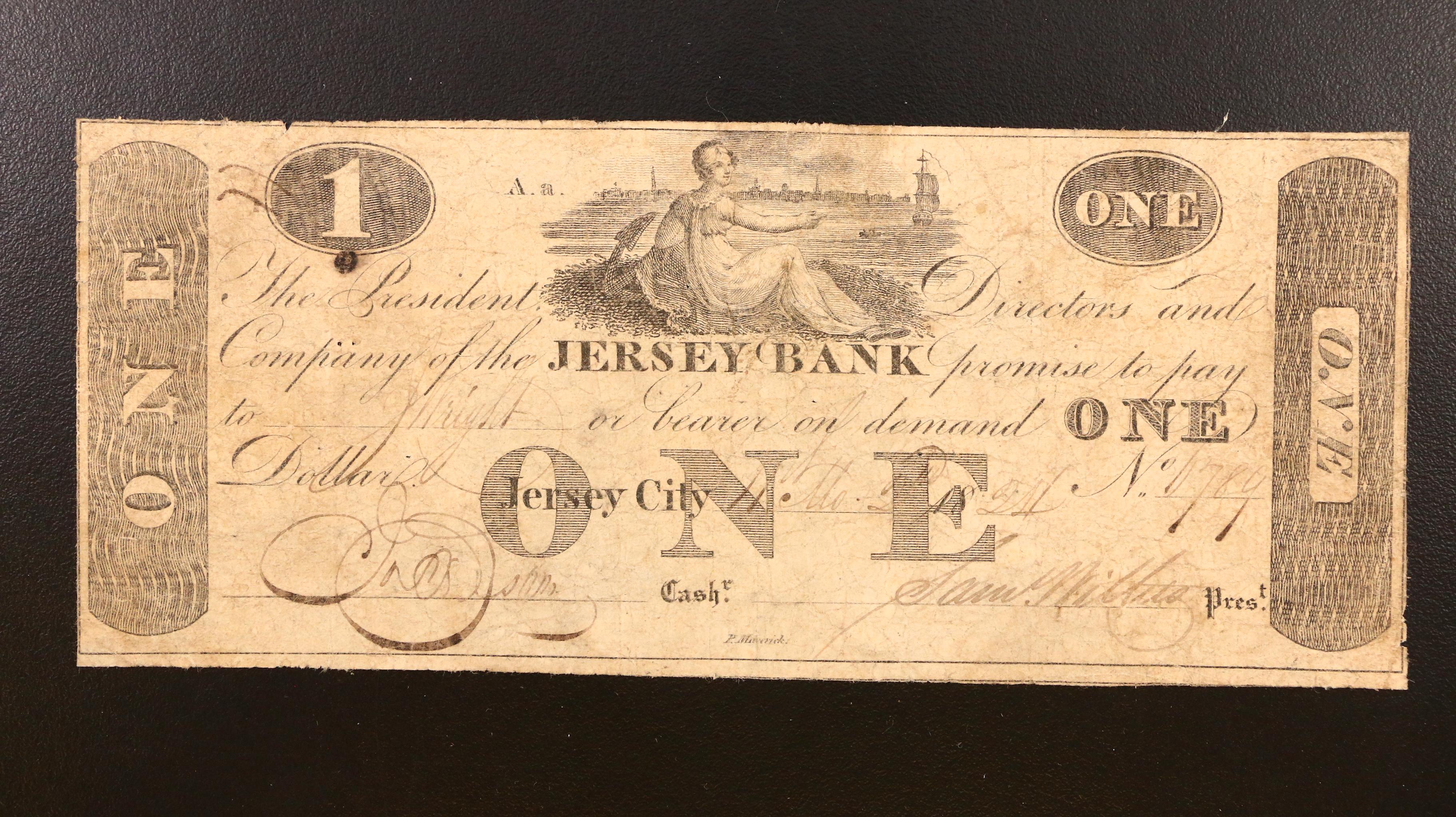 Six Obsolete Currency Notes from the 1800's