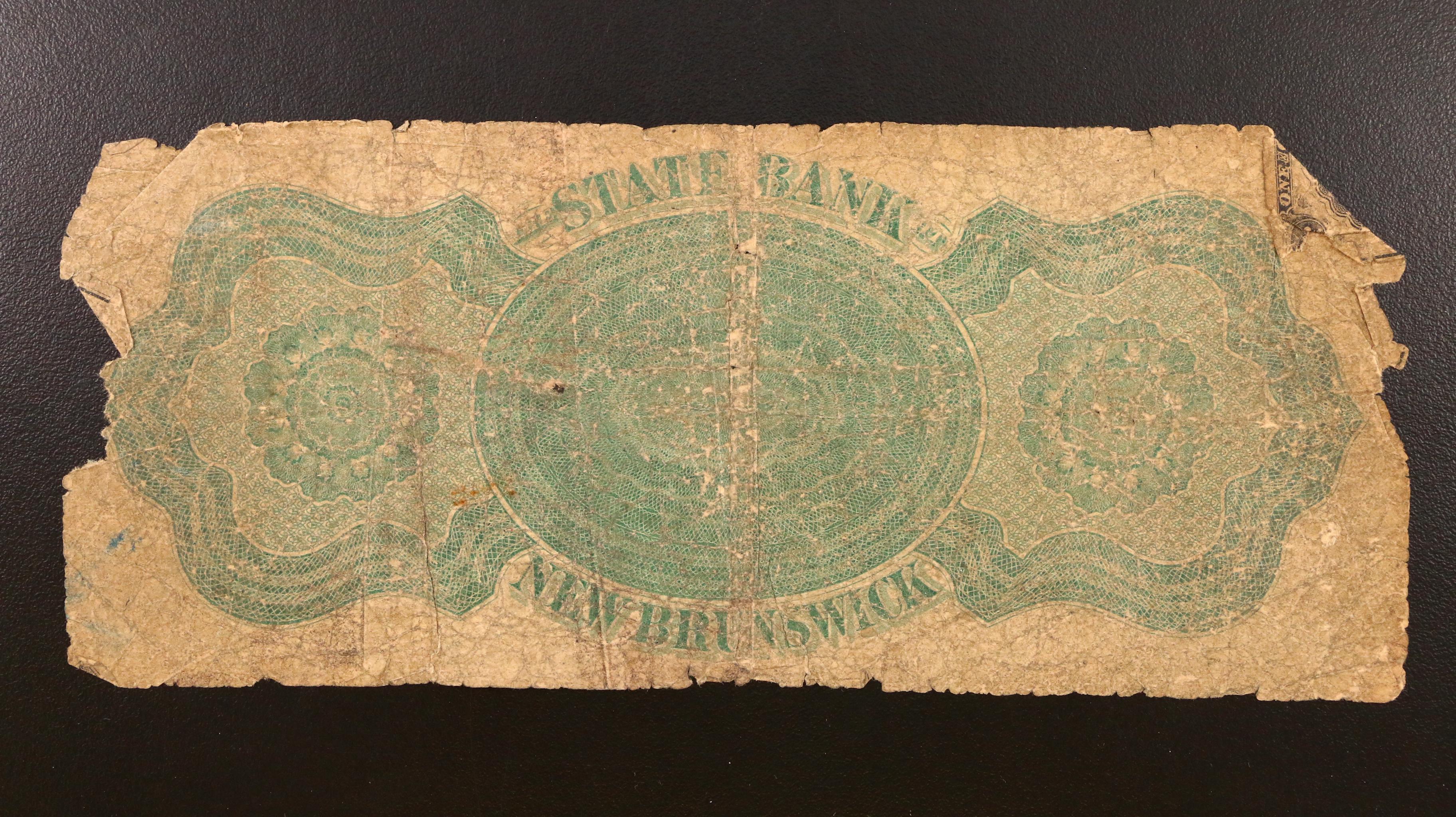 Six Obsolete Currency Notes from the 1800's