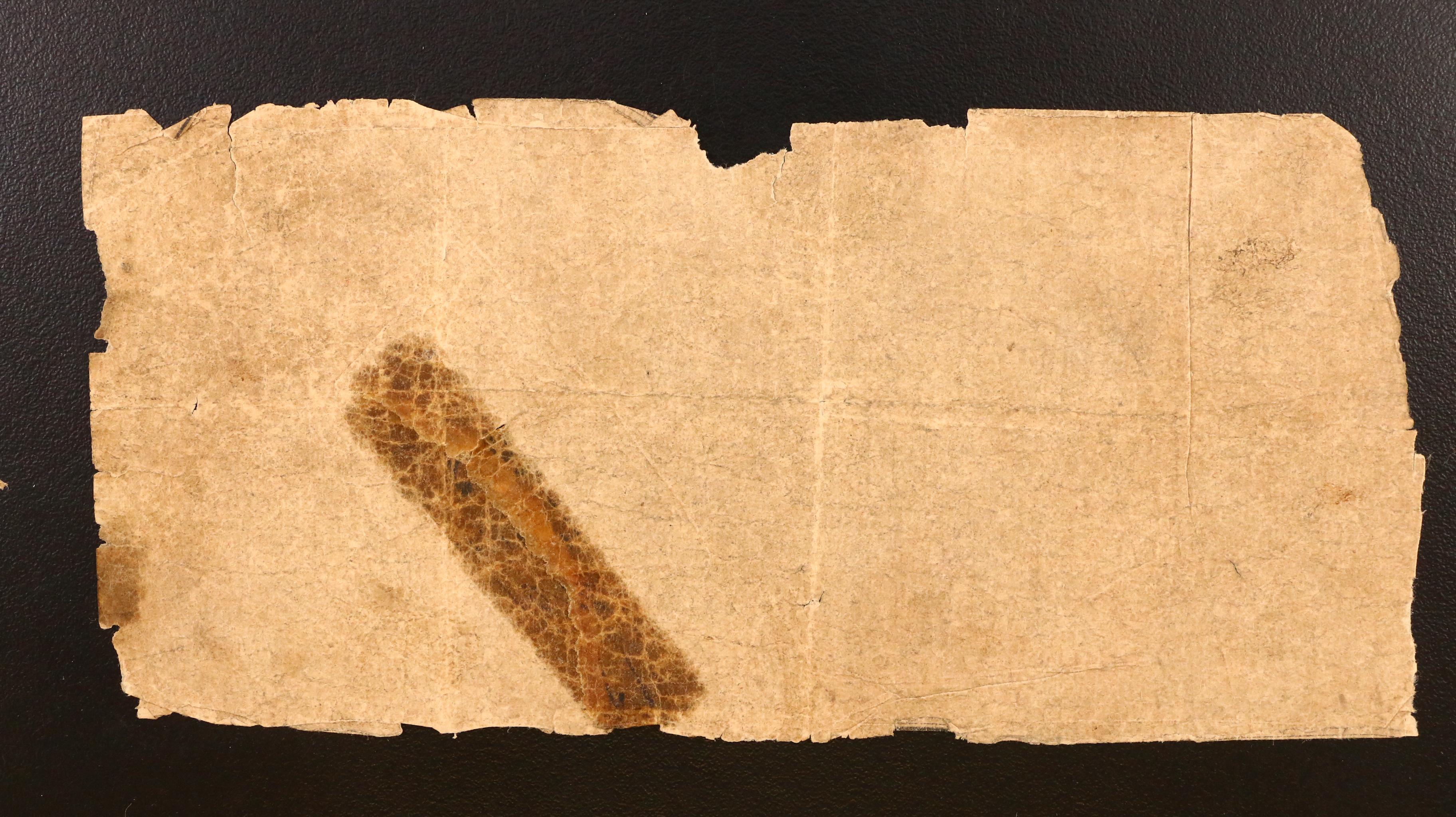 Six Obsolete Currency Notes from the 1800's