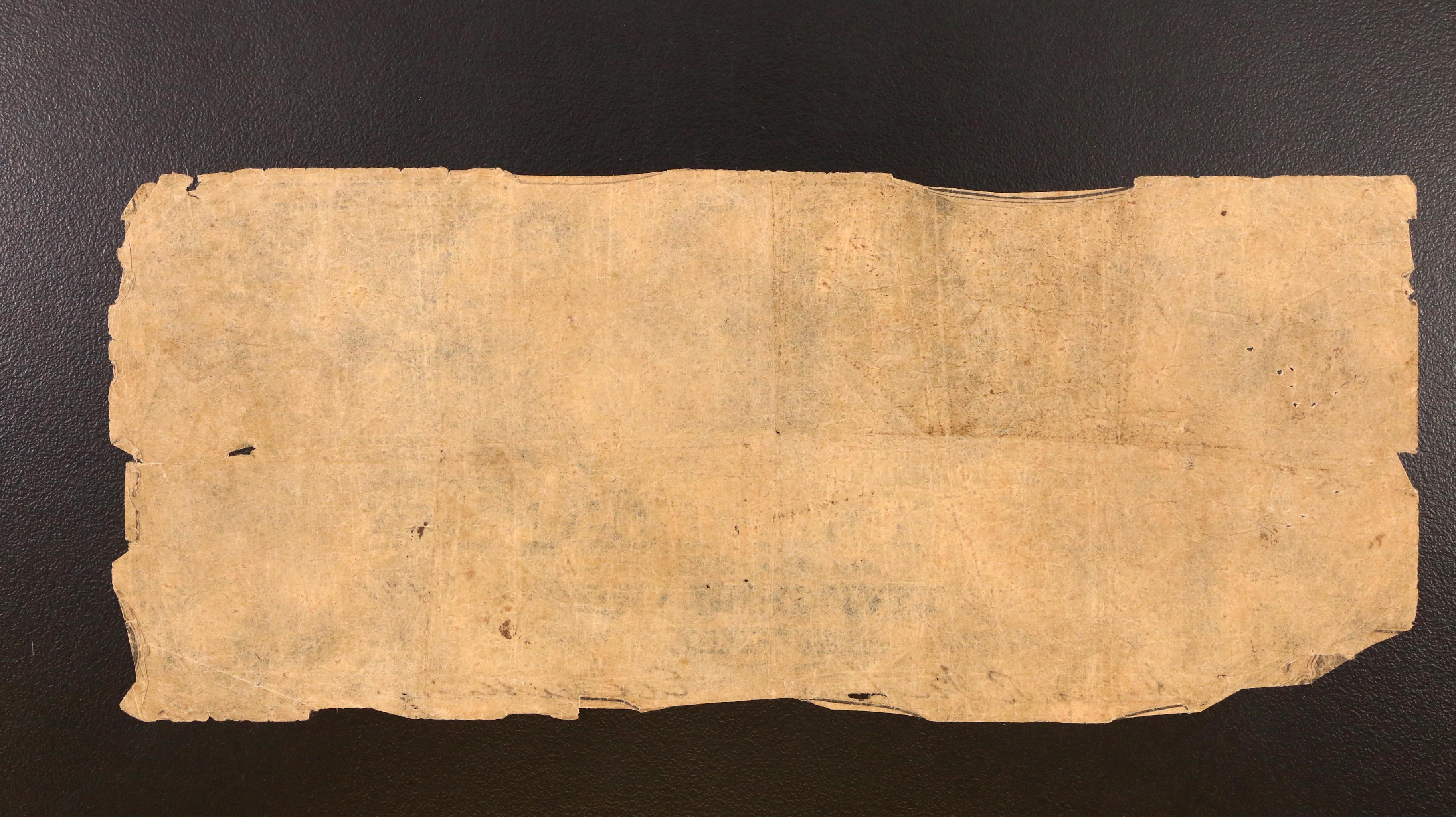 Six Obsolete Currency Notes from the 1800's