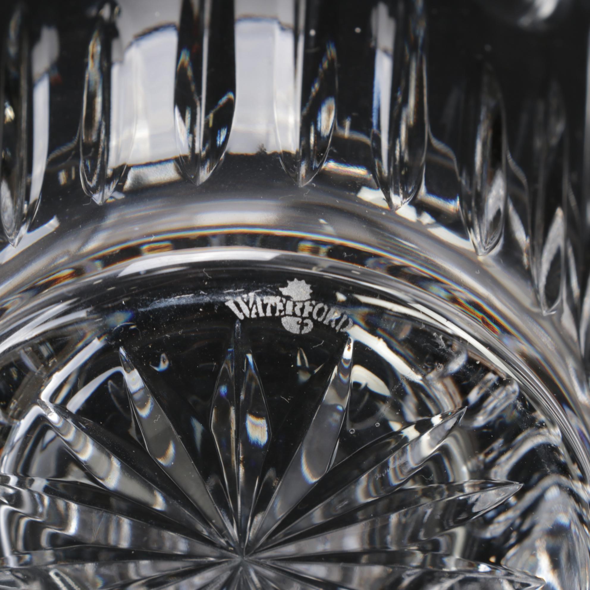 Waterford Crystal "Millenium Series" Double Old Fashioned Glasses