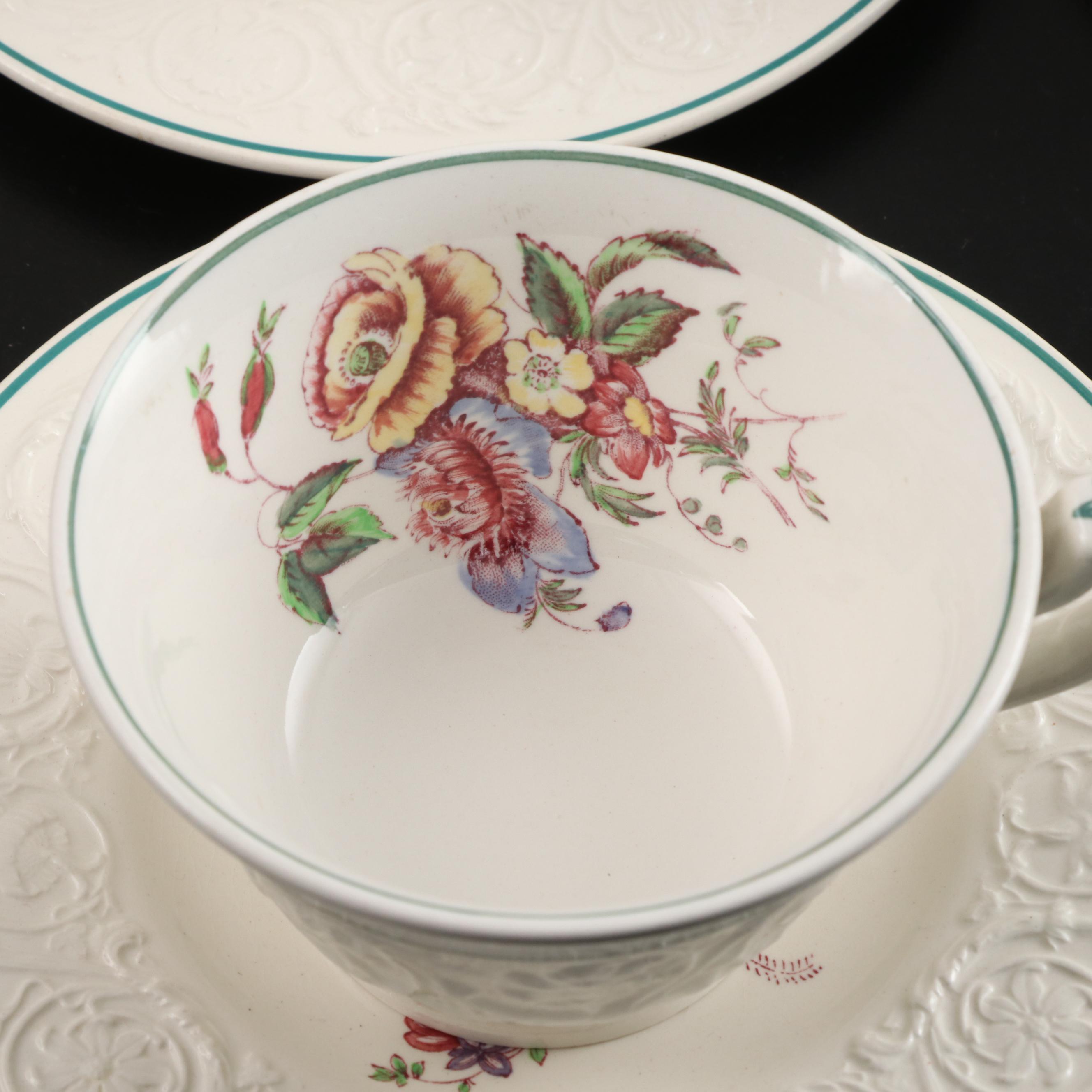 Wedgwood "Patrician" and "Wellesley" English  Earthenware Dinnerware