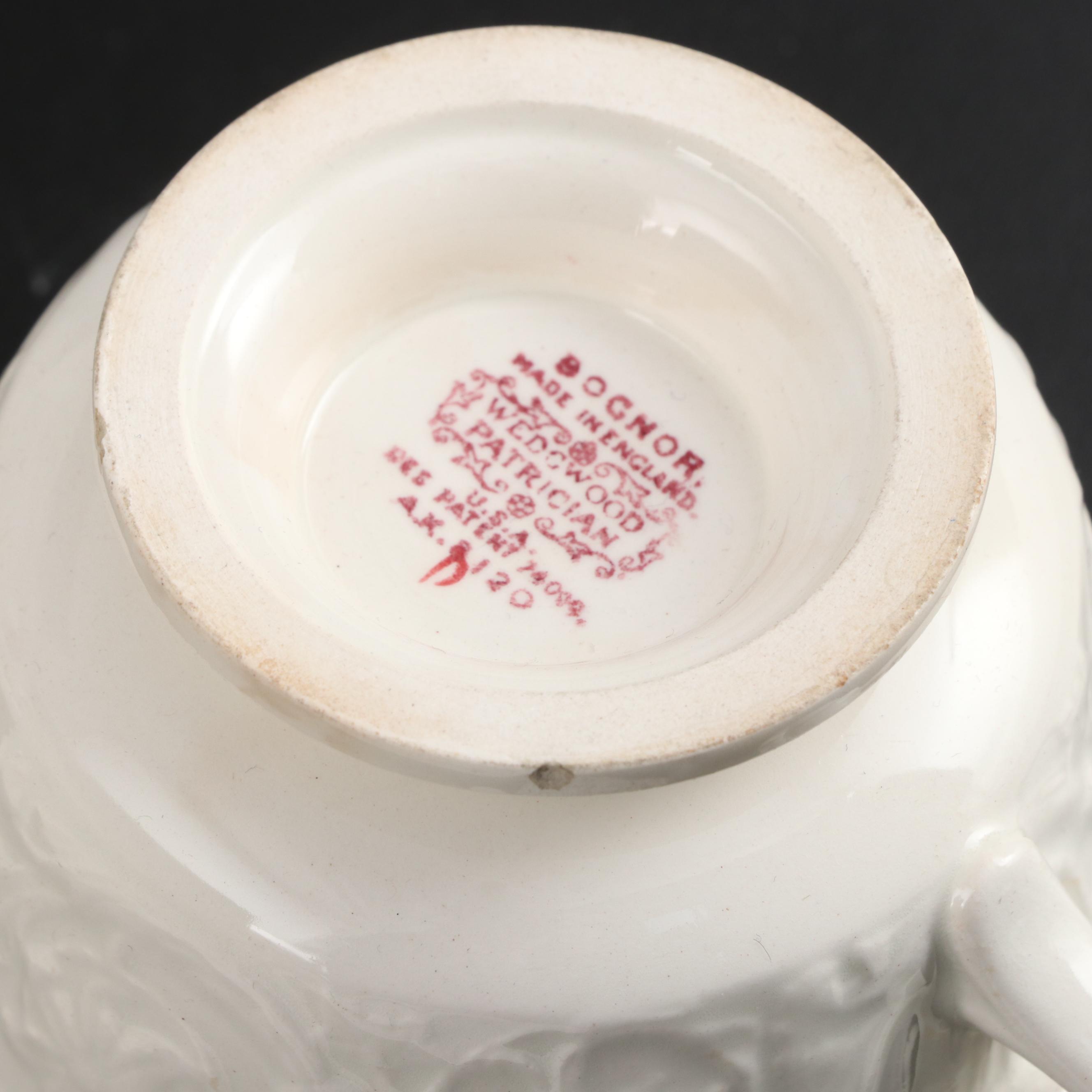 Wedgwood "Patrician" and "Wellesley" English  Earthenware Dinnerware