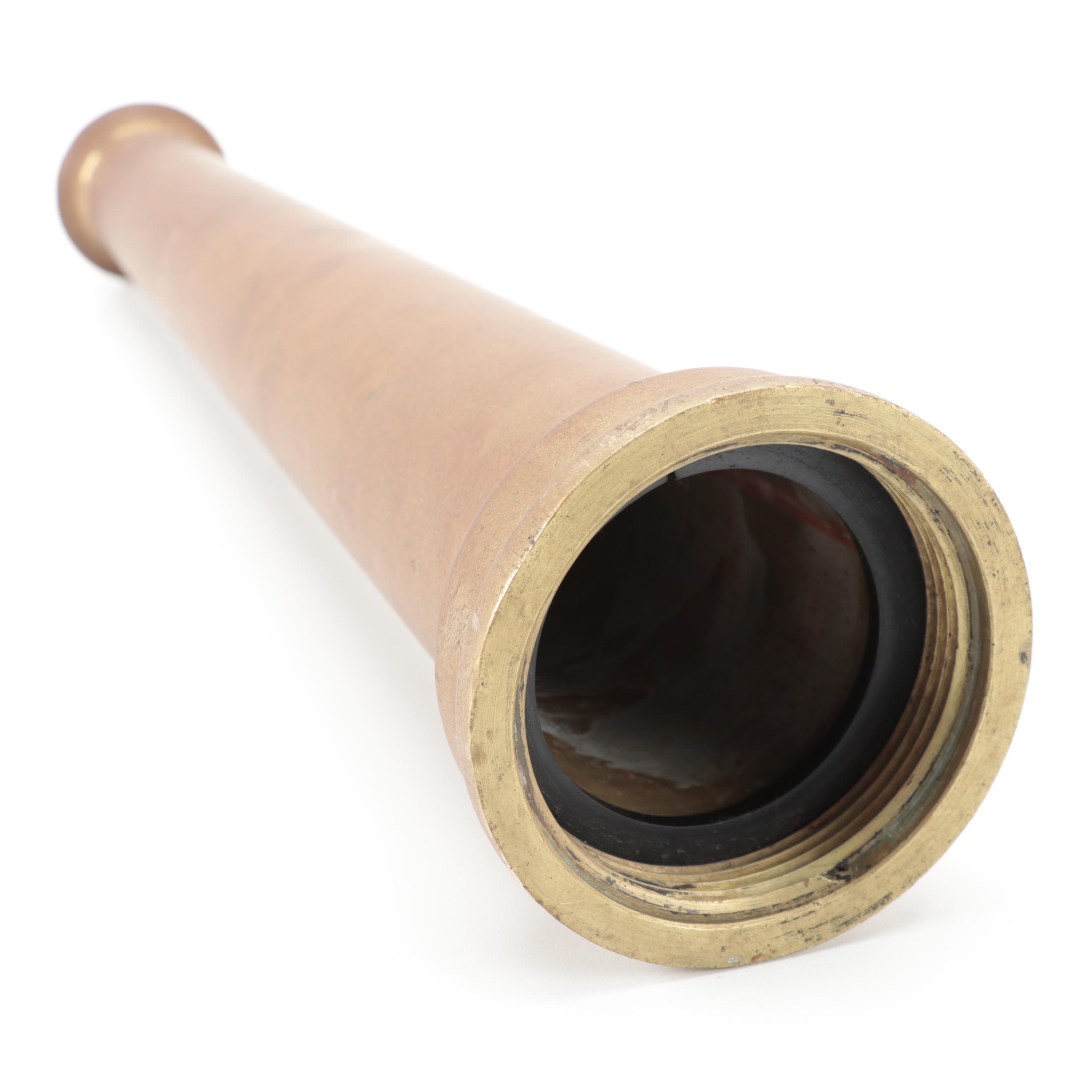 Akron Brass Mfg. Co., Inc. Brass Smooth Bore Fire Hose Nozzle