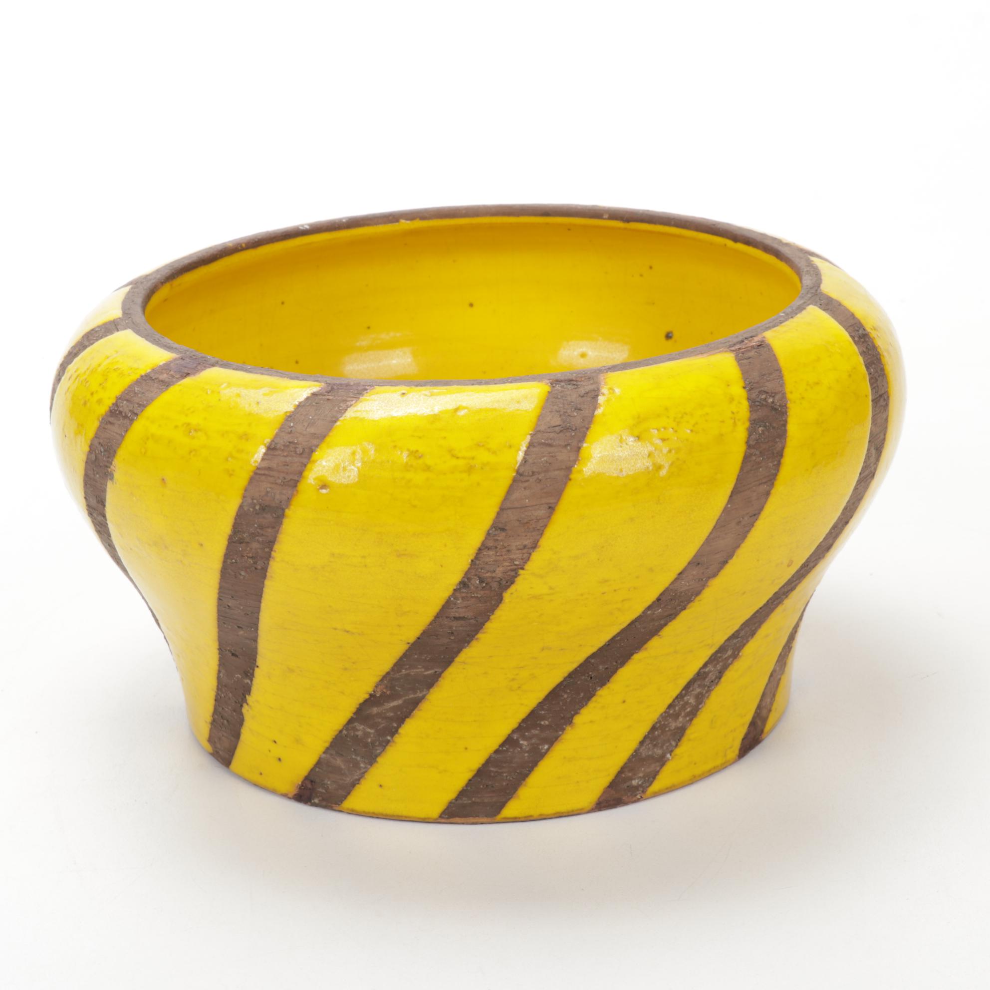 Mid Century Modern Italian Pottery Vases