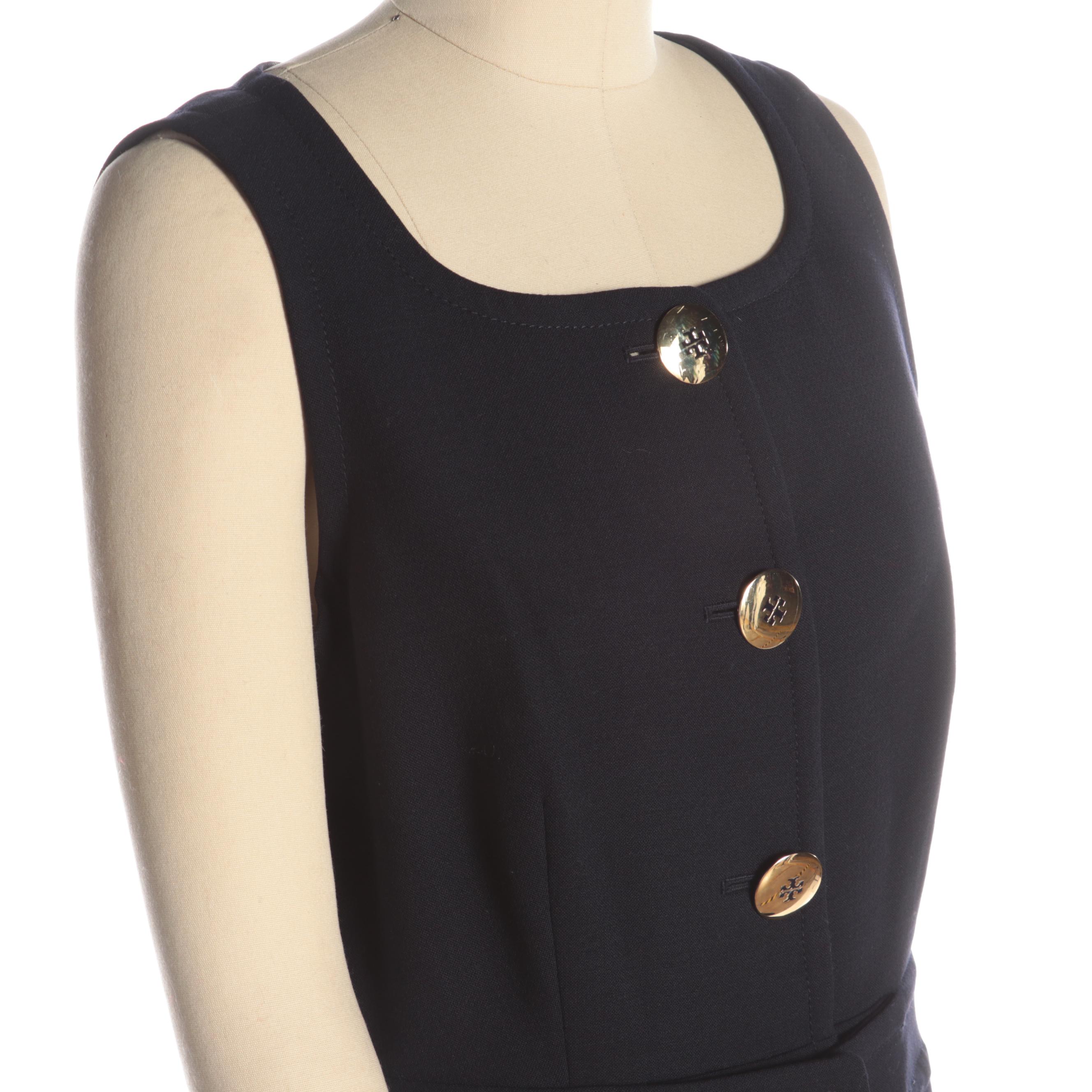 Tory Burch Button-Up Dress, Kay Unger Silk Skirt Suit, Trina Turk Pants and More