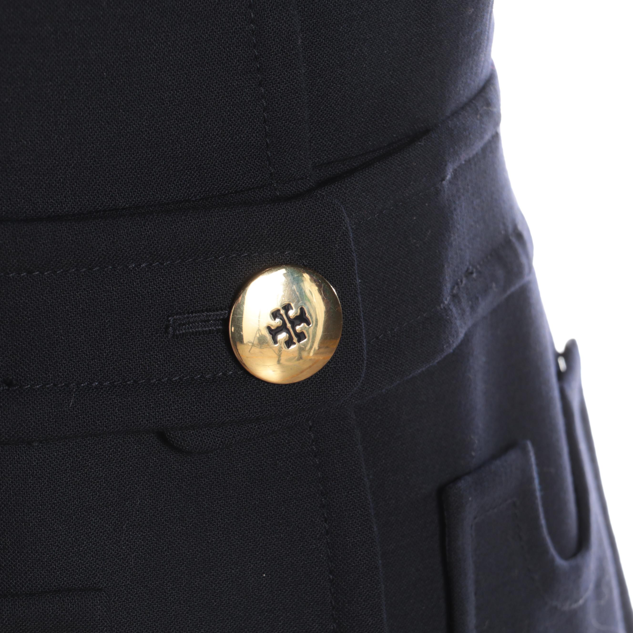 Tory Burch Button-Up Dress, Kay Unger Silk Skirt Suit, Trina Turk Pants and More