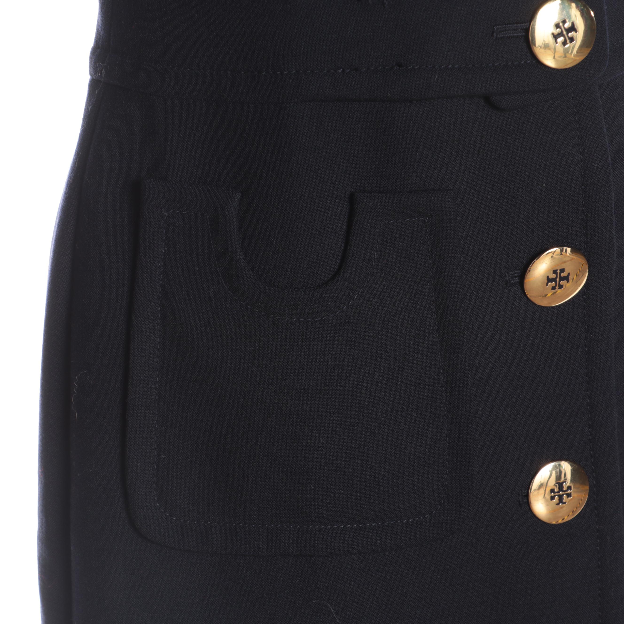 Tory Burch Button-Up Dress, Kay Unger Silk Skirt Suit, Trina Turk Pants and More