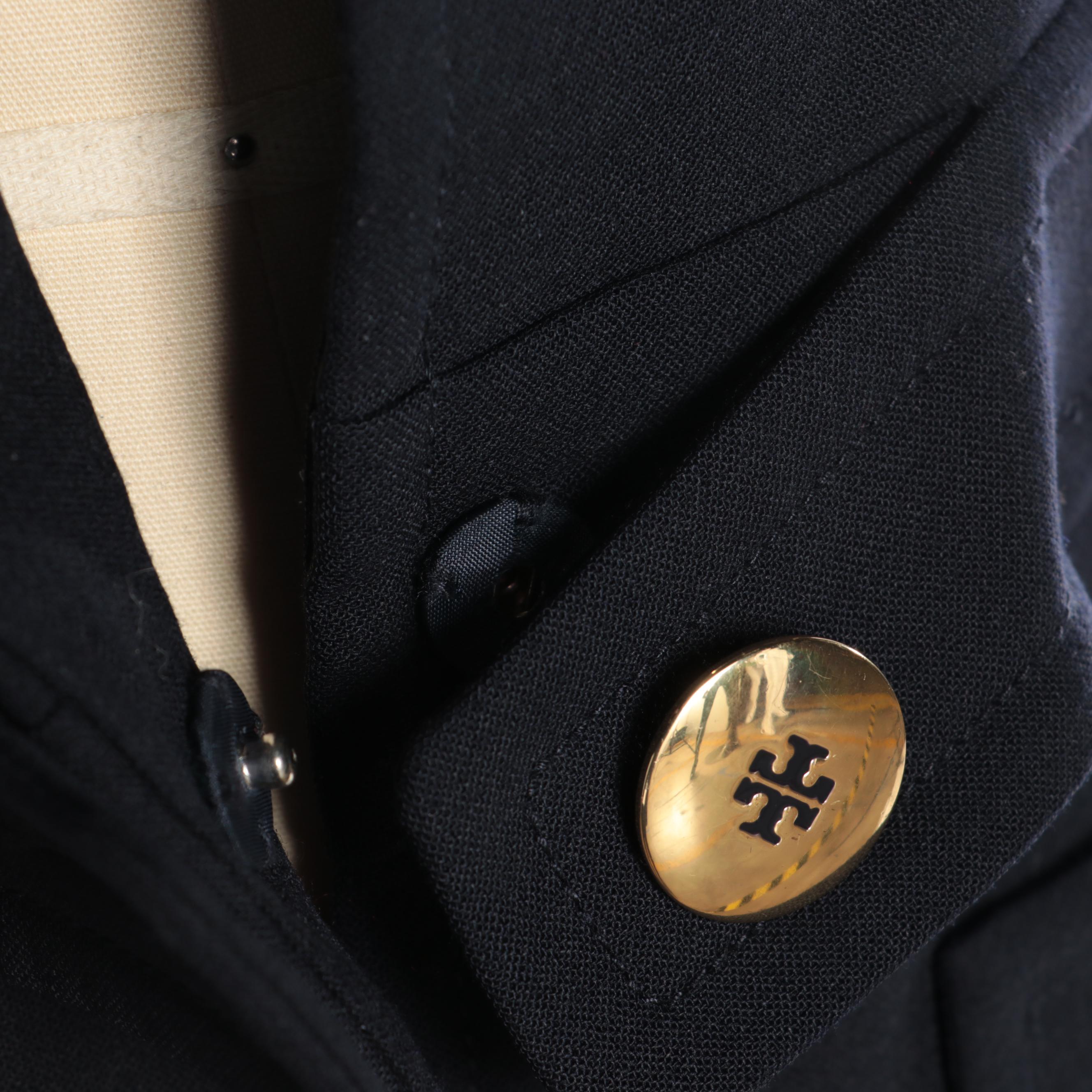 Tory Burch Button-Up Dress, Kay Unger Silk Skirt Suit, Trina Turk Pants and More