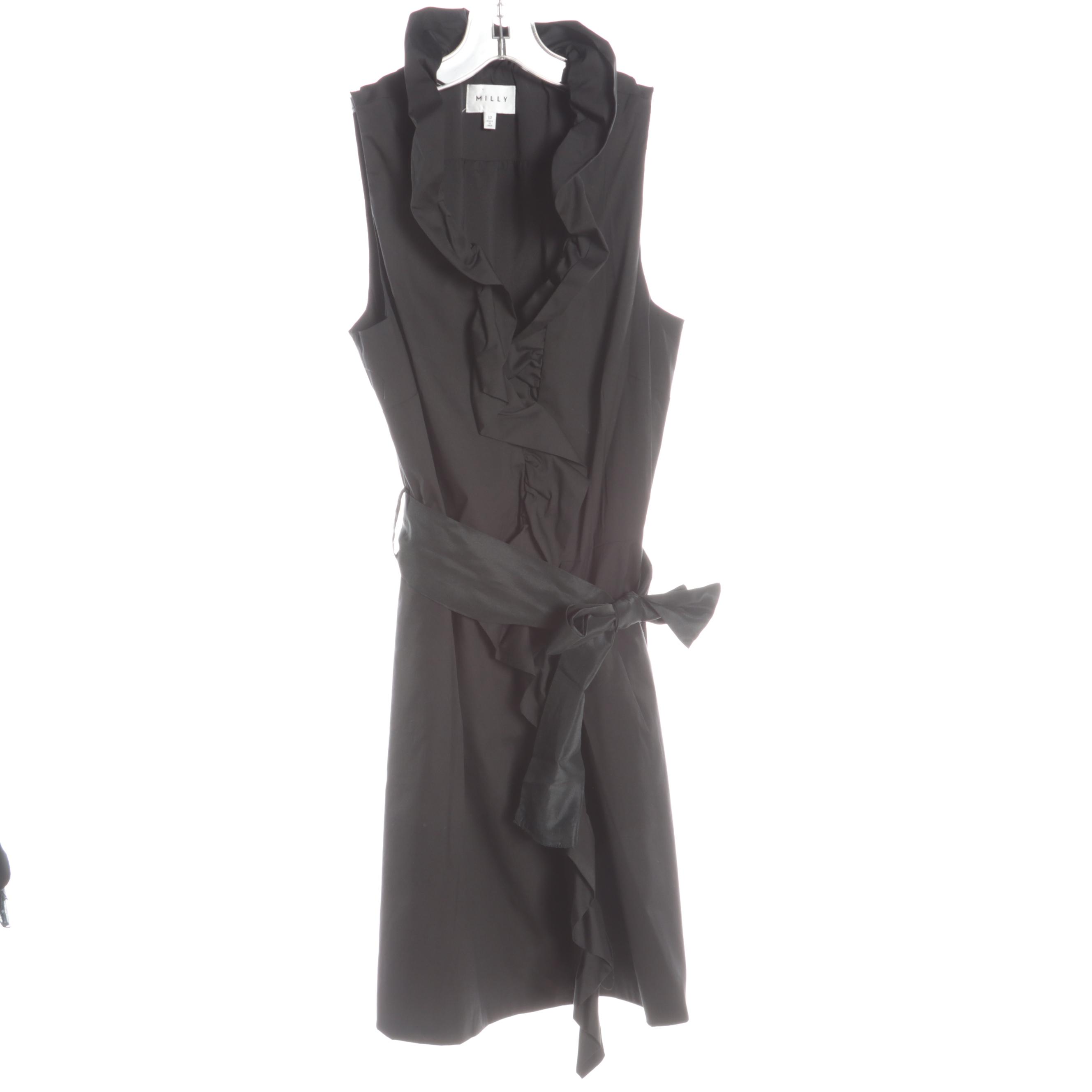 Tory Burch Button-Up Dress, Kay Unger Silk Skirt Suit, Trina Turk Pants and More