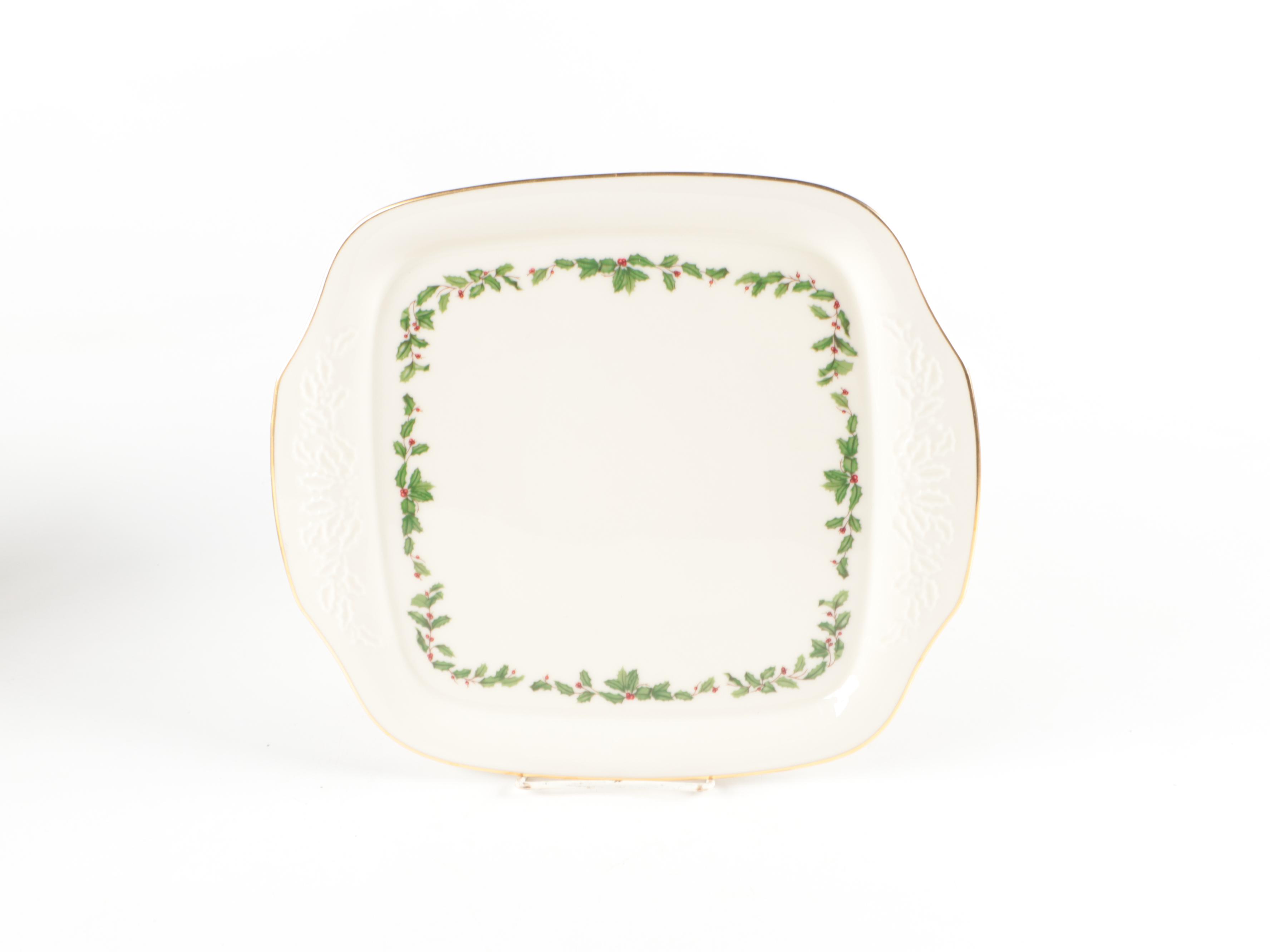 Lenox "Holiday" Bone China Dinnerware and Serving Accessories