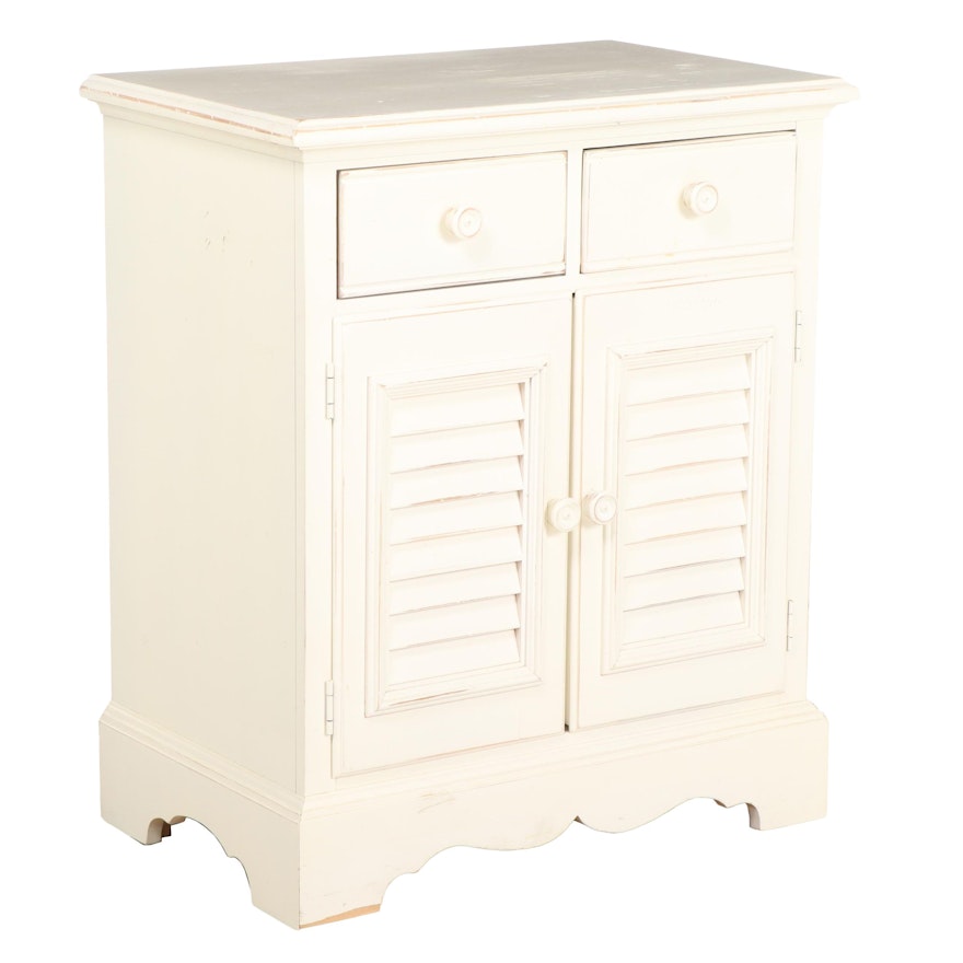 Lexington Furniture "Harbormaster" White-Painted Nightstand