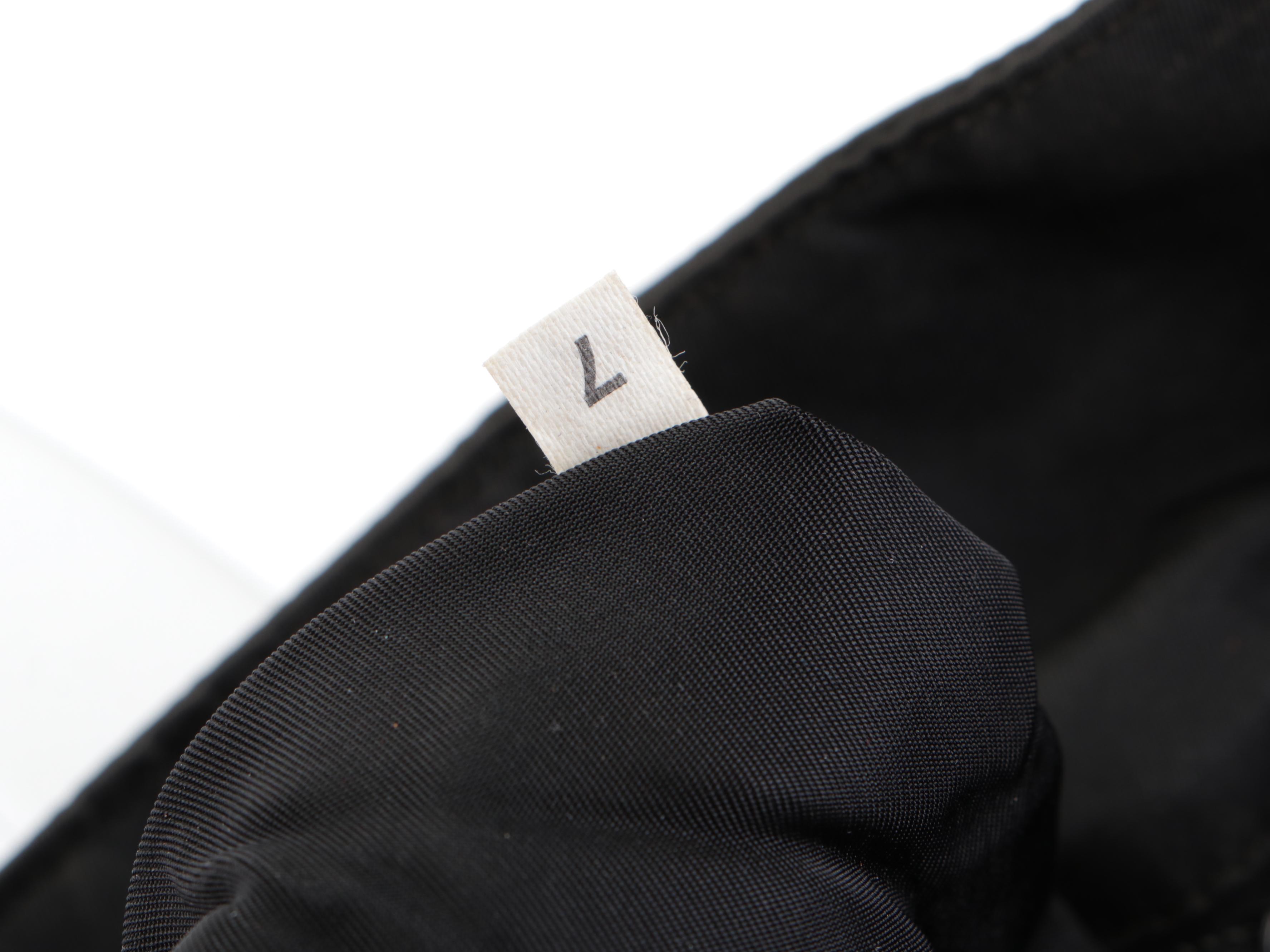 Prada Small Workbag Tote in Black Nylon Tessuto with Composite Handles