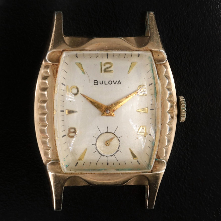 1957 Bulova Stem Wind Wristwatch